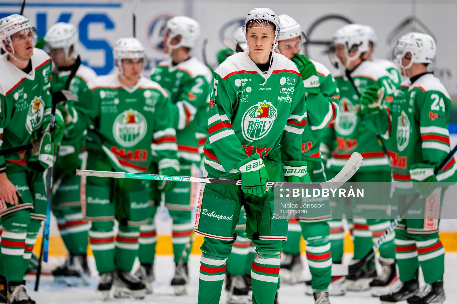 Rögles William Strömgren jublar