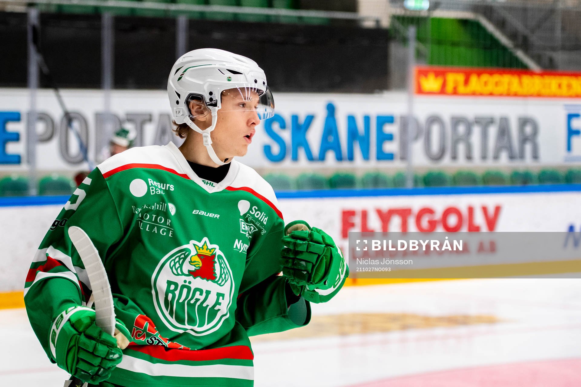 Rögles William Strömgren jublar