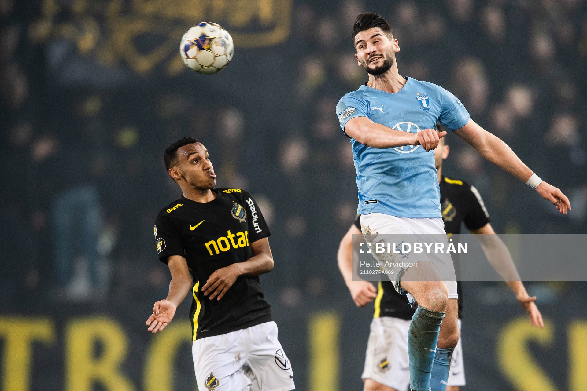 s Bilal Hussein och Malmö FFs Antonio Colak