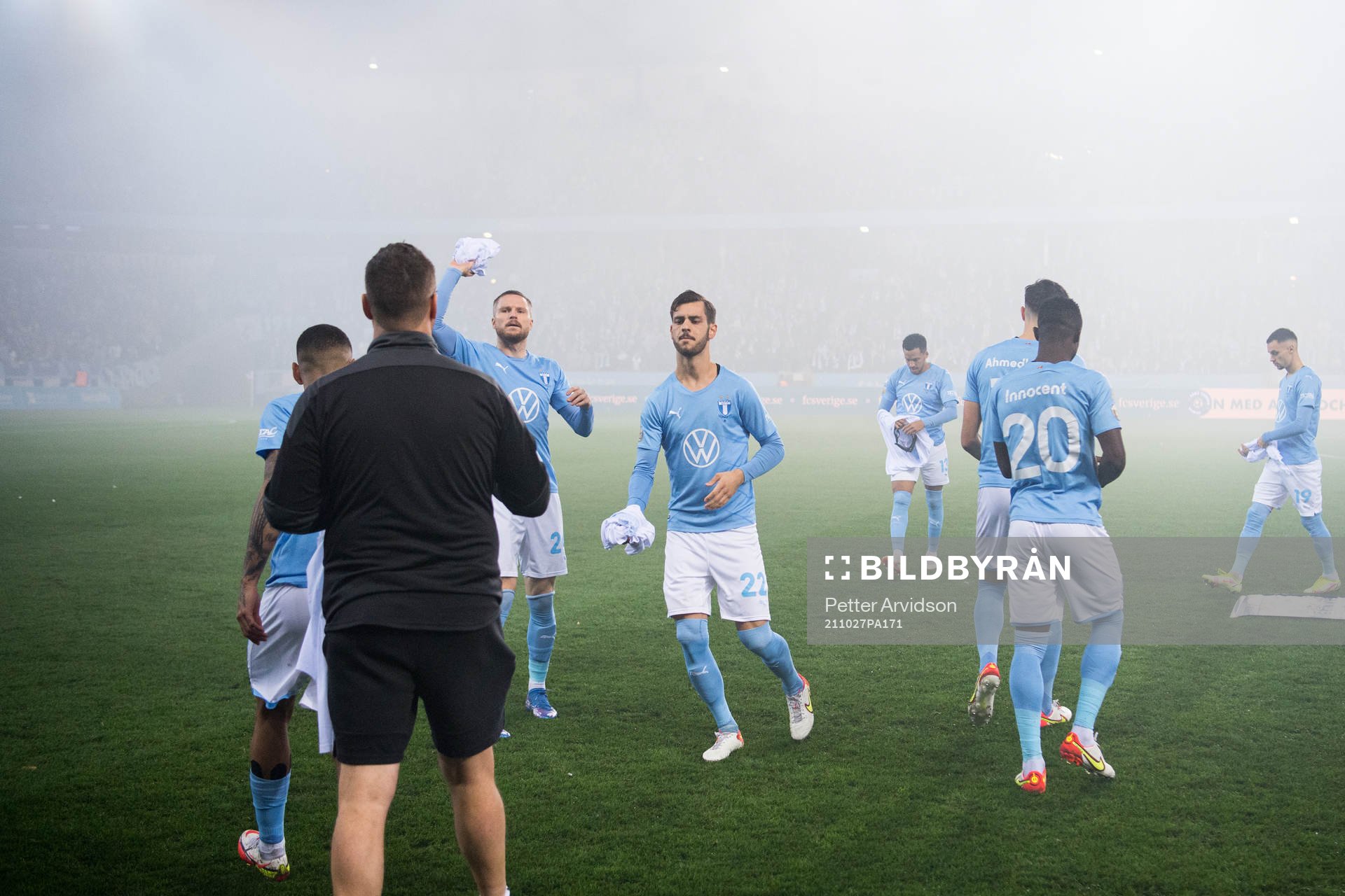 Malmö FFs Lasse Nielsen och Adi Nalic