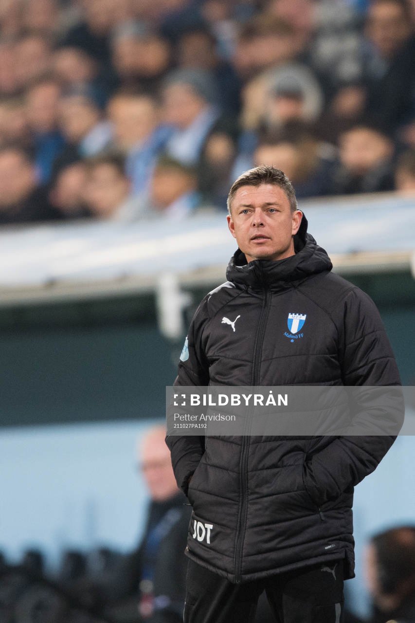 Malmö FFs huvudtränare Jon Dahl Tomasson