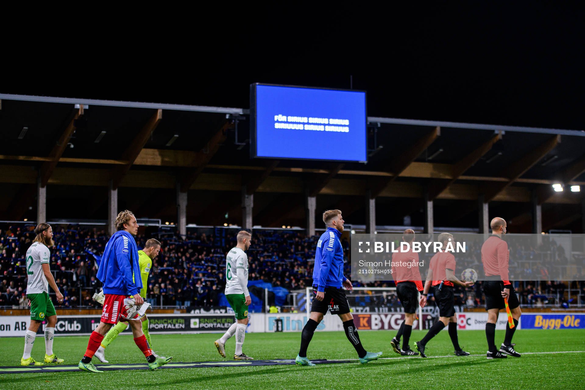 Hammarbys och Sirius spelare