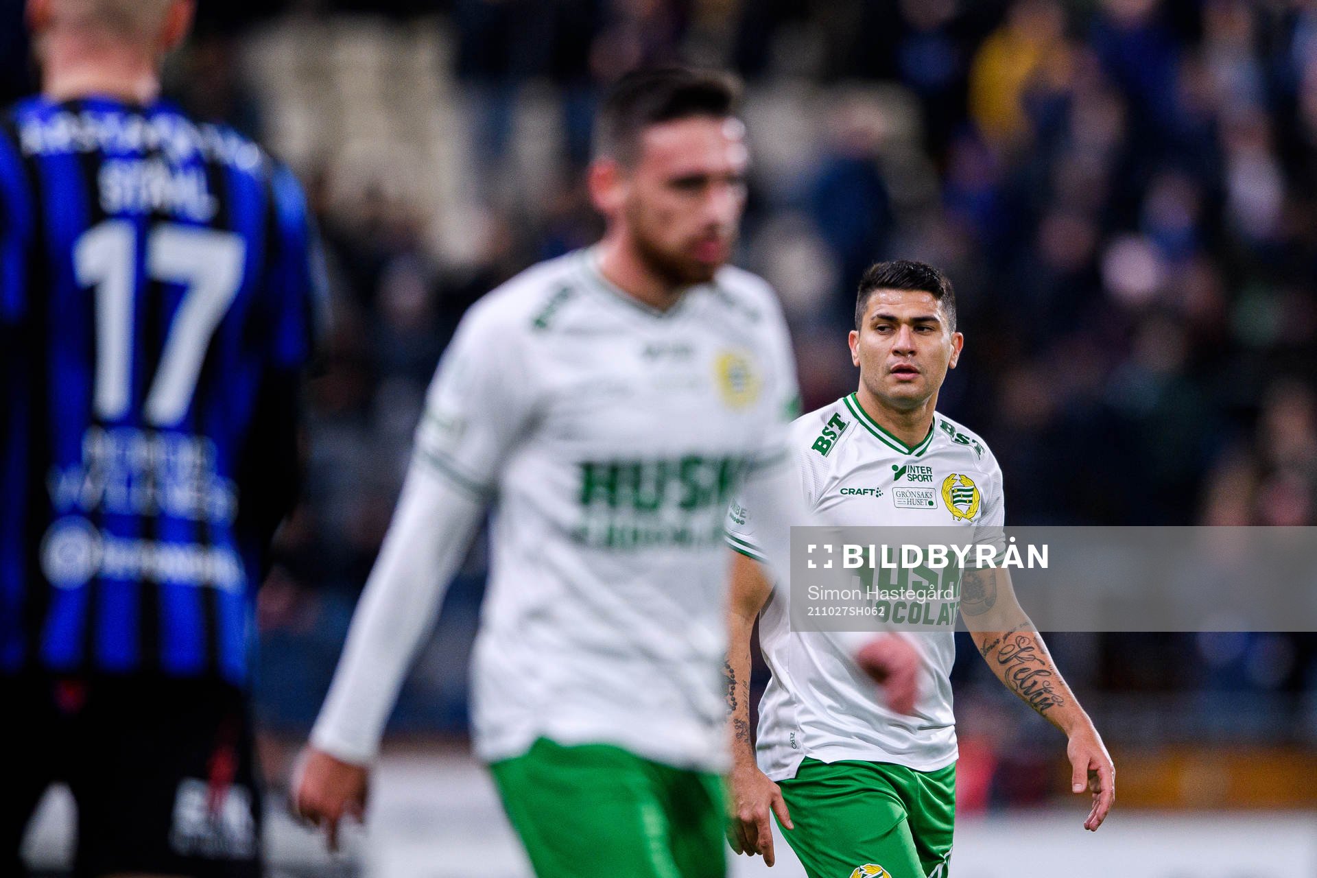 Hammarbys Aljosa Matko och Paulinho