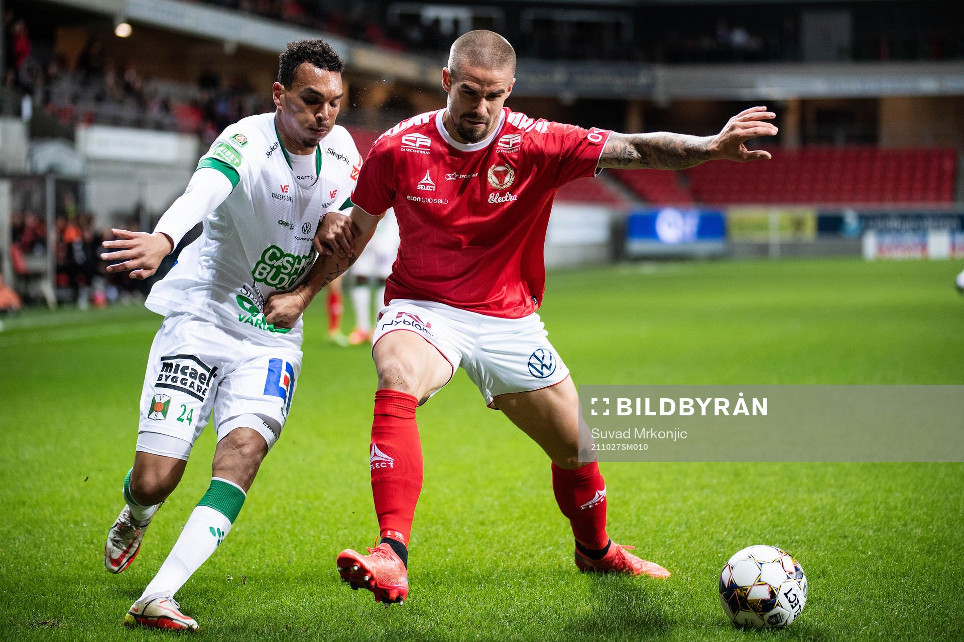 Varbergs Ryan Moon och Kalmars Douglas Bergqvist