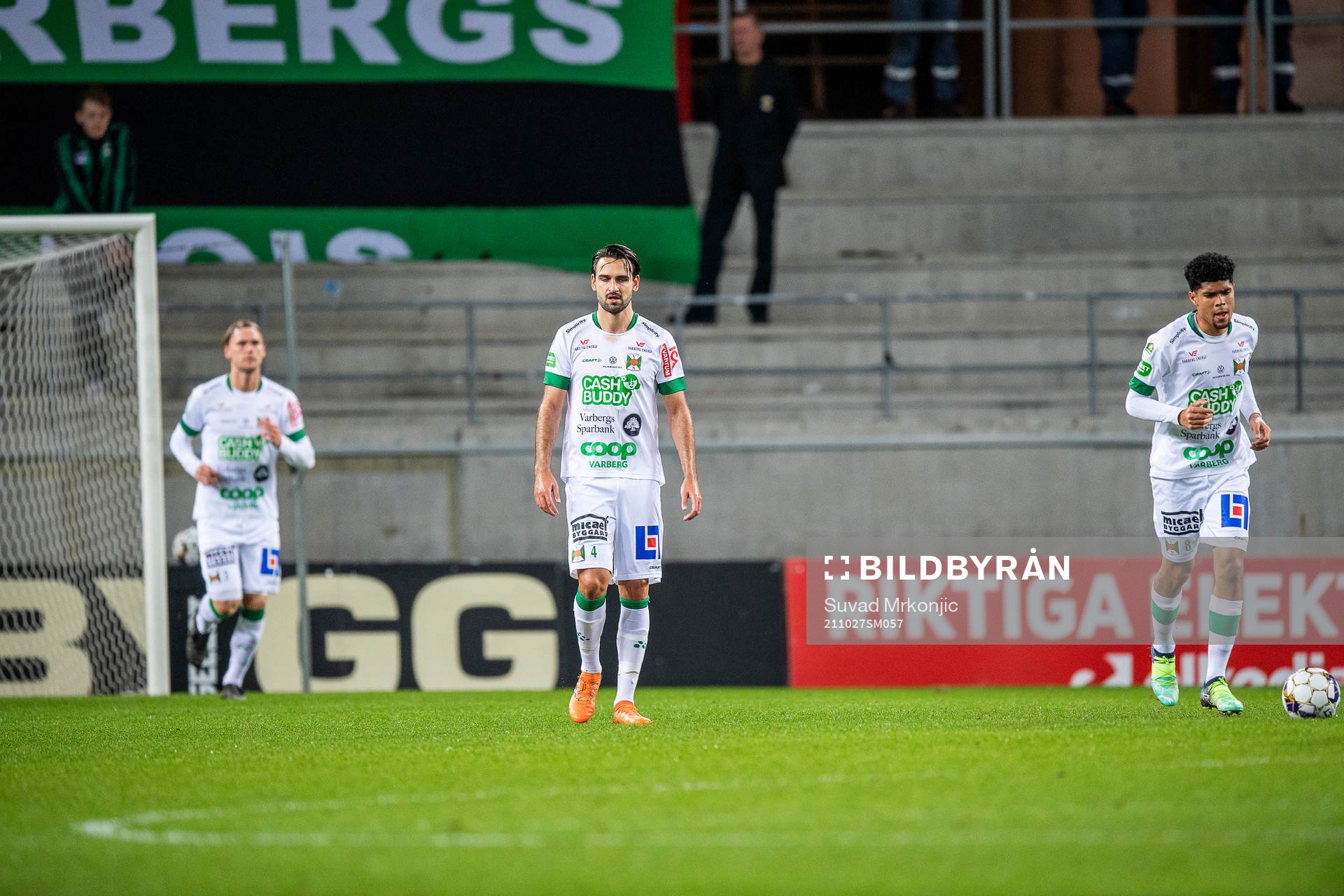 Varbergs Hampus Zachrisson, Oliver Stanisic och Luke le
