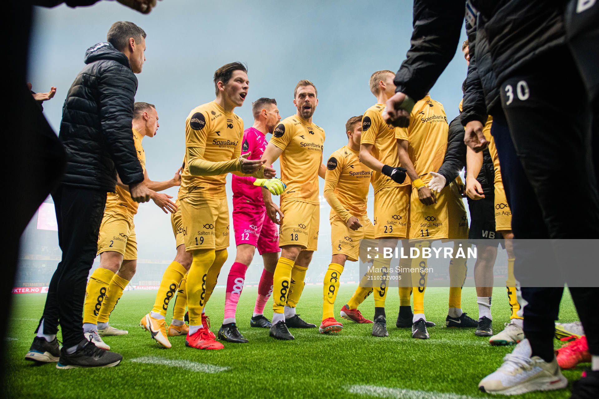 Kjetil Knutsen, head coach of Bodø/Glimt, Sondre Brunstad