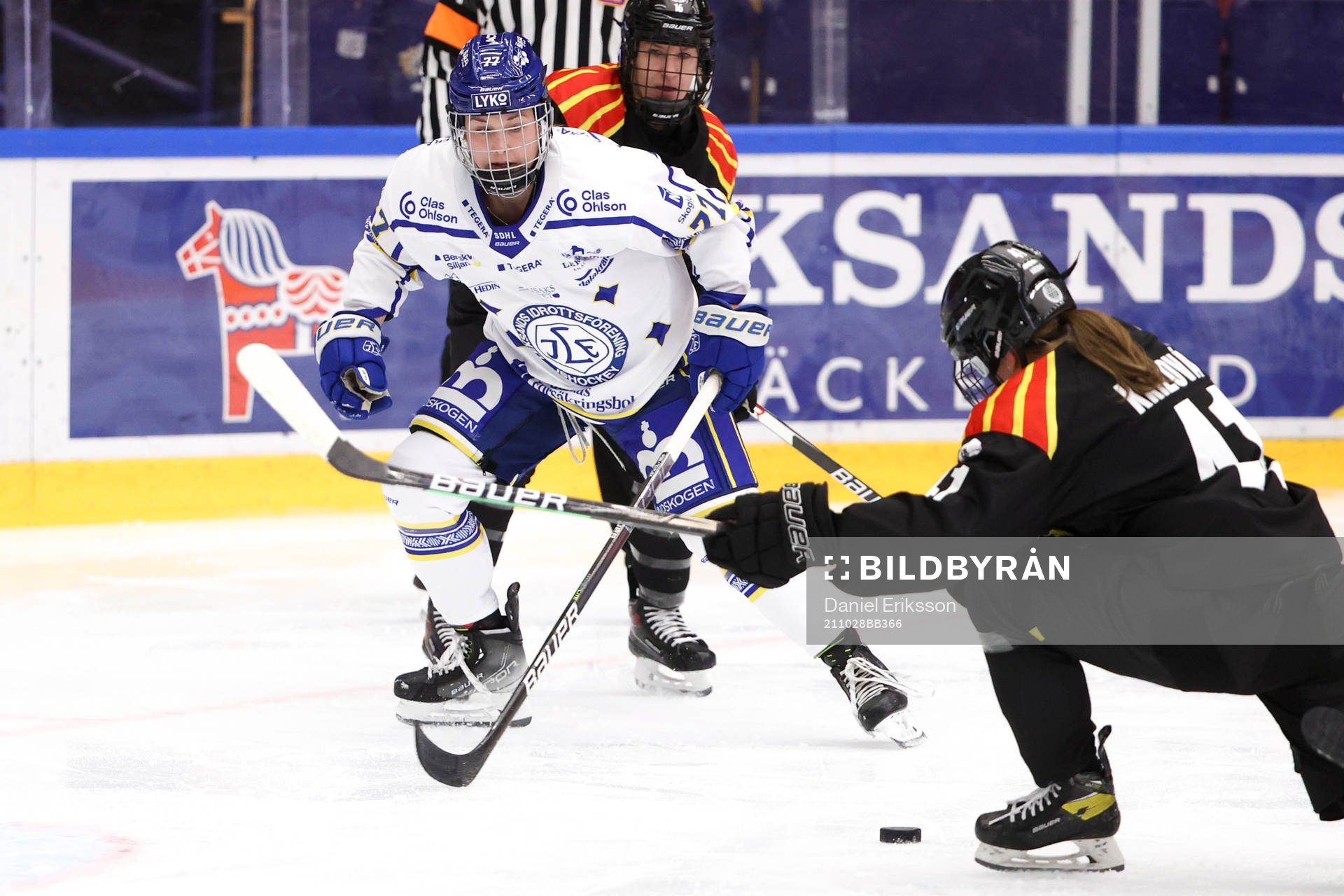 Leksands Celine Tardif och Brynäs  Denisa Krizova