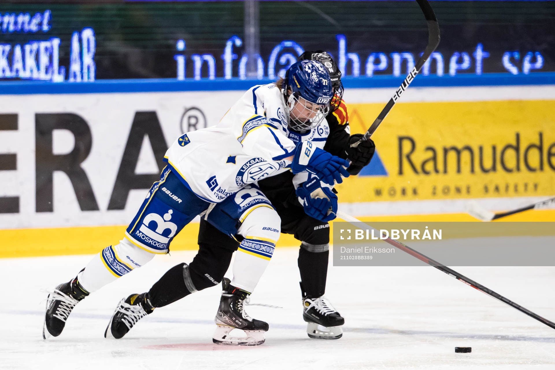 Leksands Celine Tardif och  Brynäs Anna Meixner