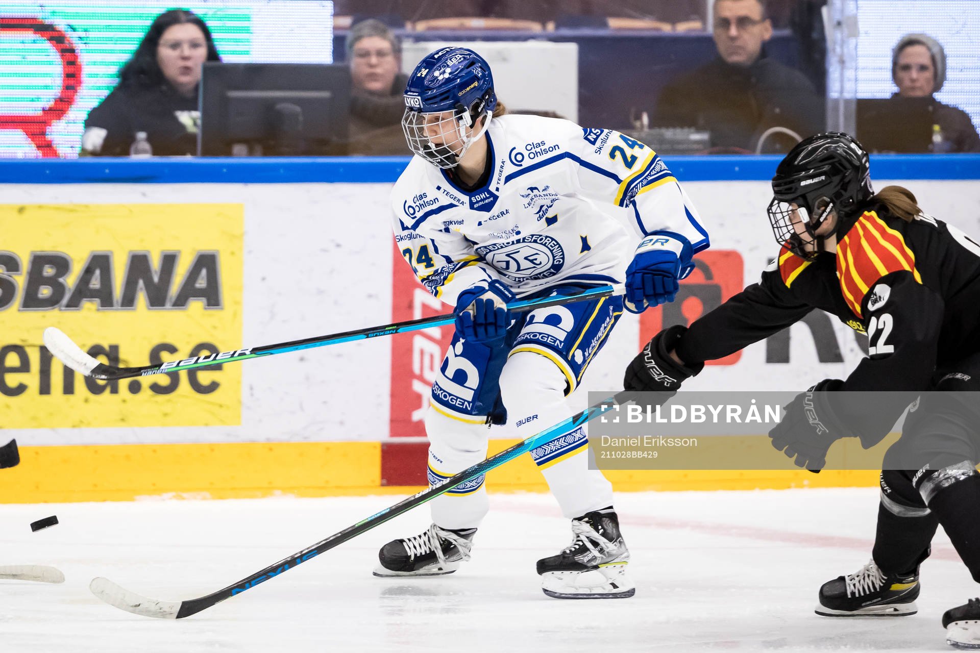 Leksands Ida Karlsson och  Brynäs Hanna Thuvik