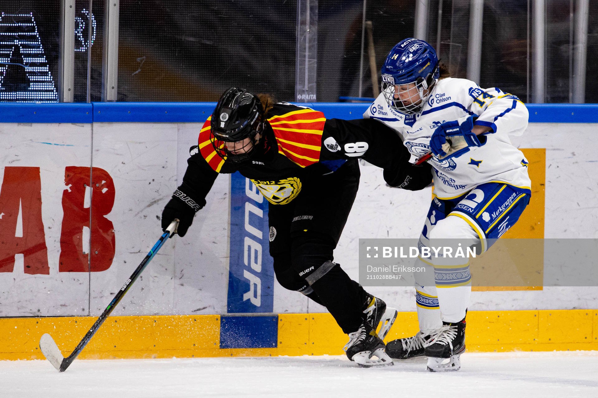 Brynäs  Emma Murén och Leksands Payge Pena