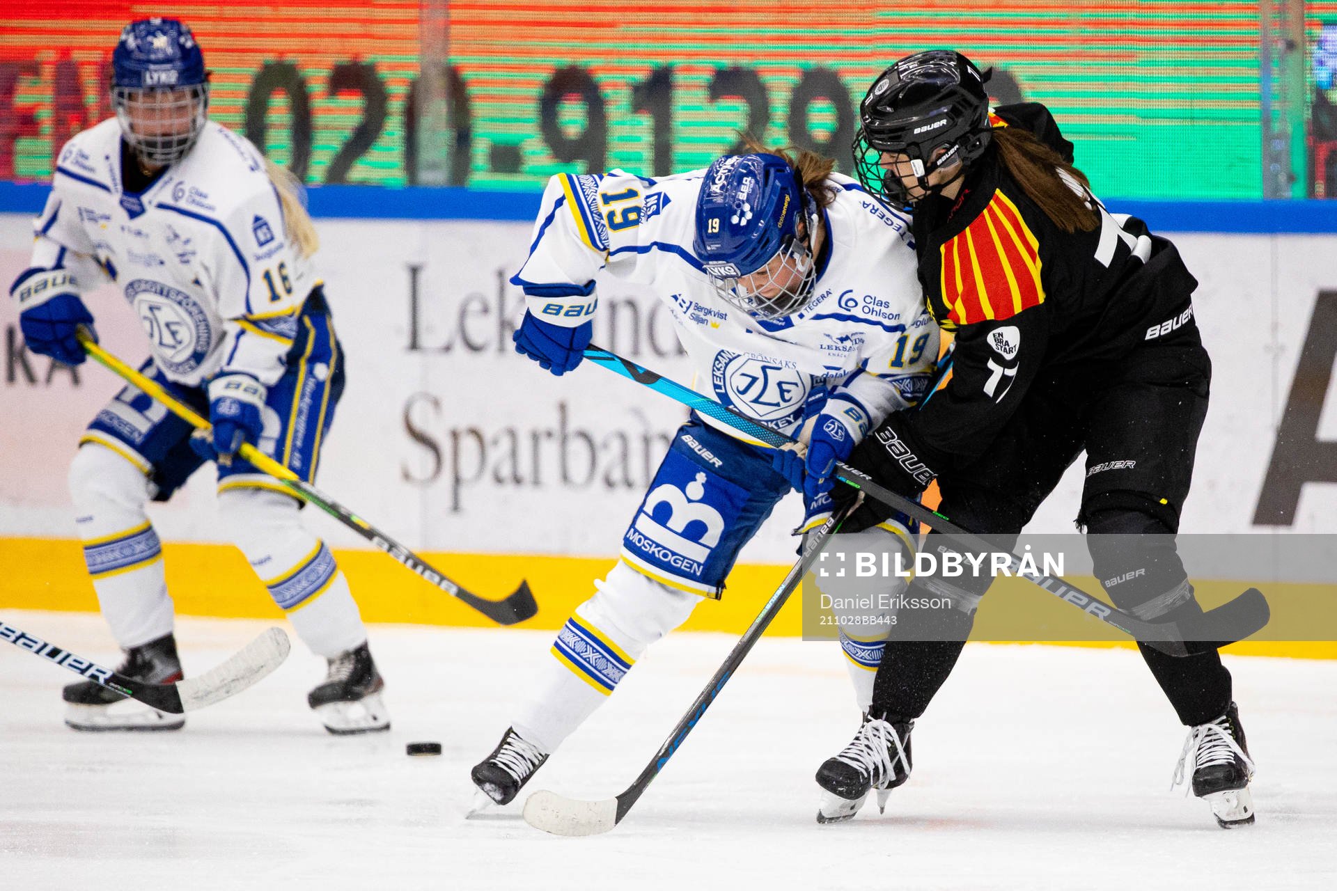 Leksands Malou Berggren och Brynäs  Sofia Ljung