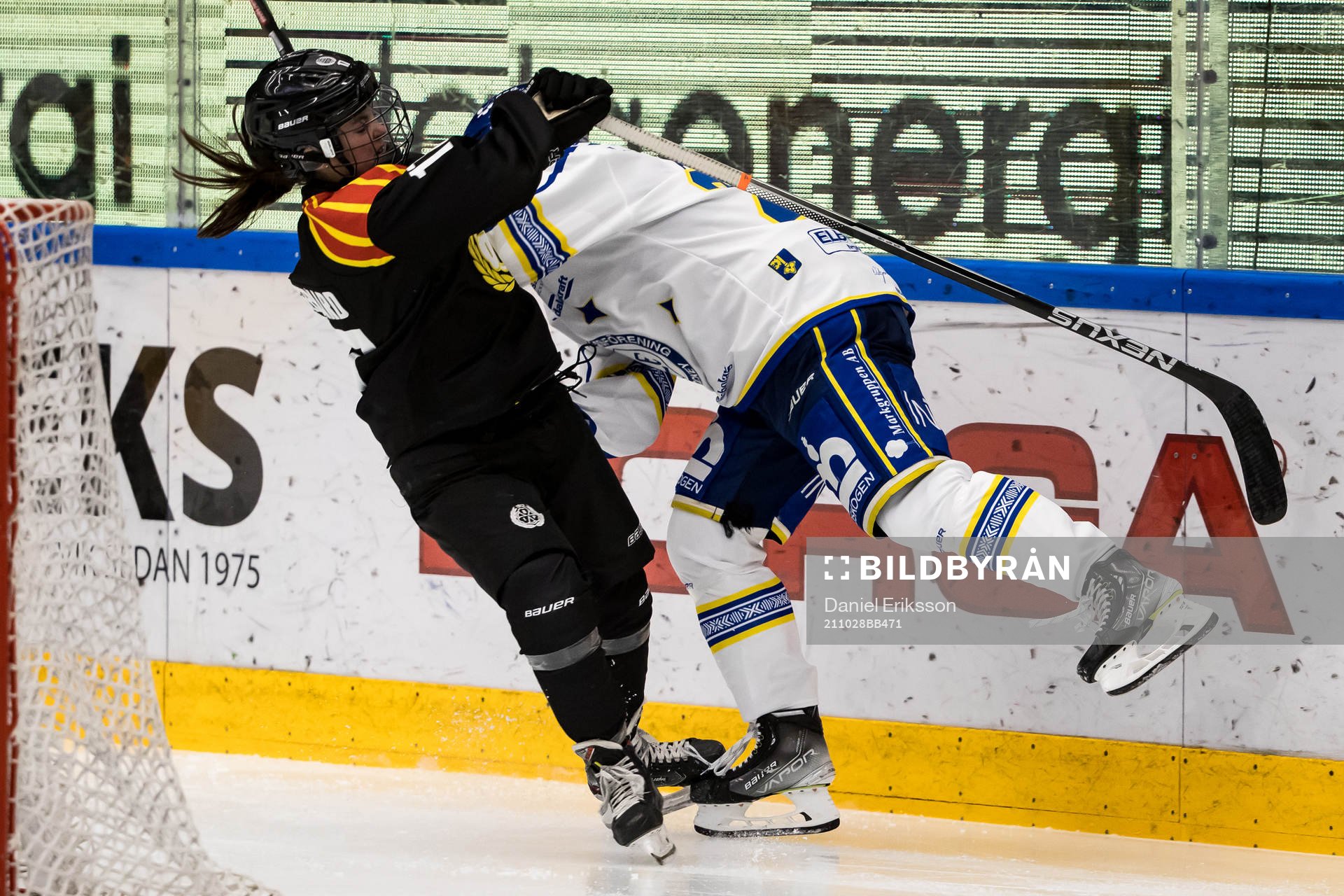 Brynäs Jaycee Gebhard och Leksands Paige Lindsey Agnew