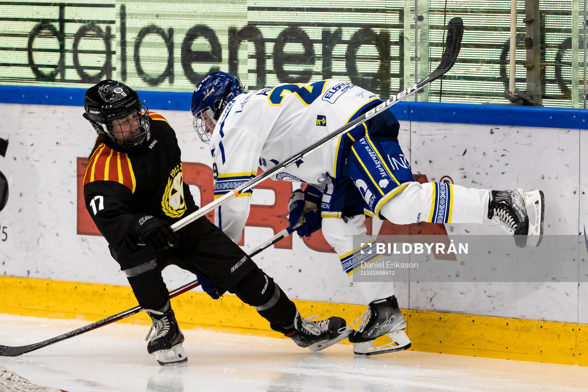 Brynäs Jaycee Gebhard och Leksands Paige Lindsey Agnew