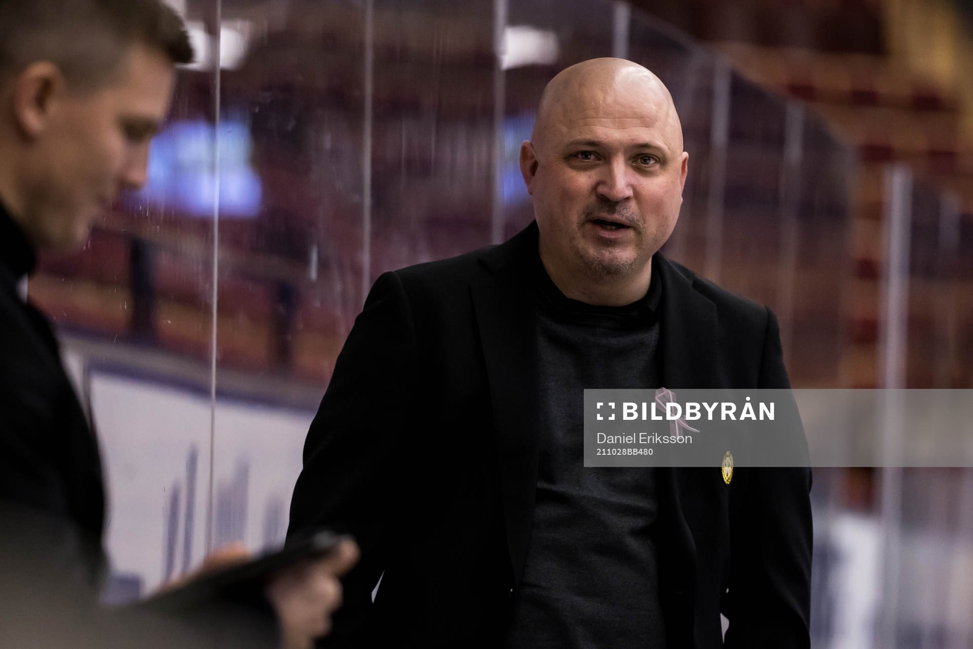 Brynäs tränare Henrik Glaas
