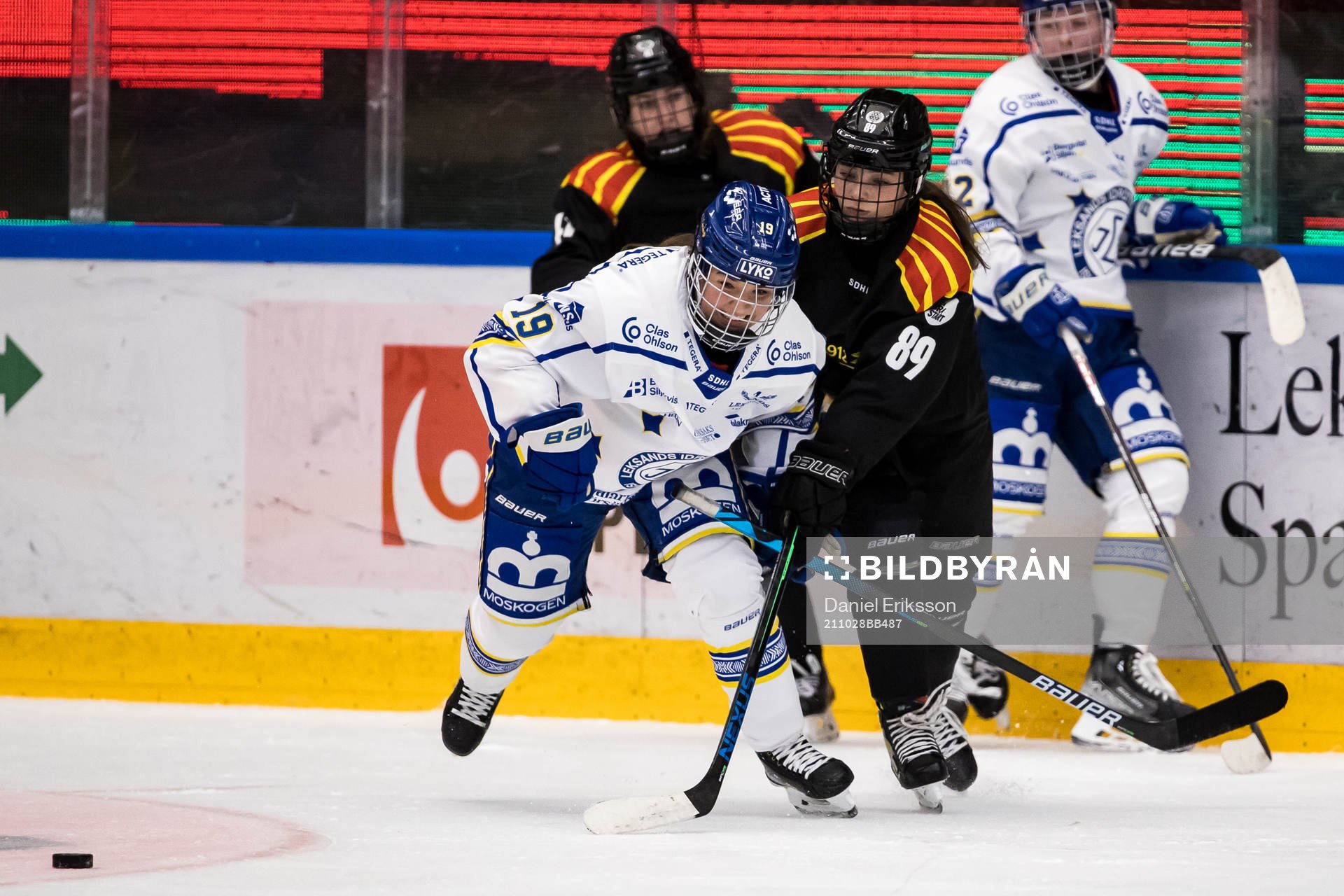 Leksands Malou Berggren och  Brynäs Stella Lindell