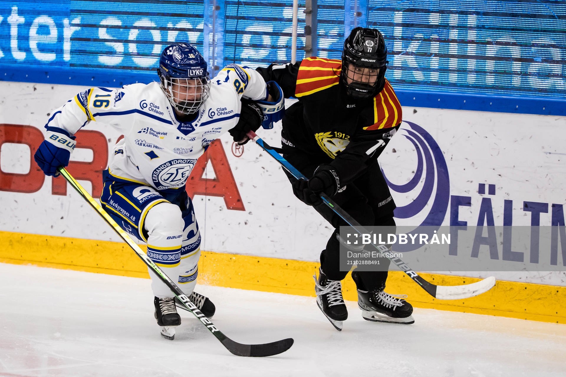 Leksands Jennifer Carlsson  oh  Brynäs Sofia Ljung