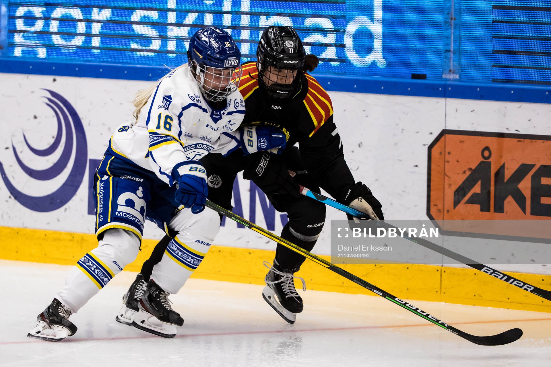 Leksands Jennifer Carlsson  oh  Brynäs Sofia Ljung