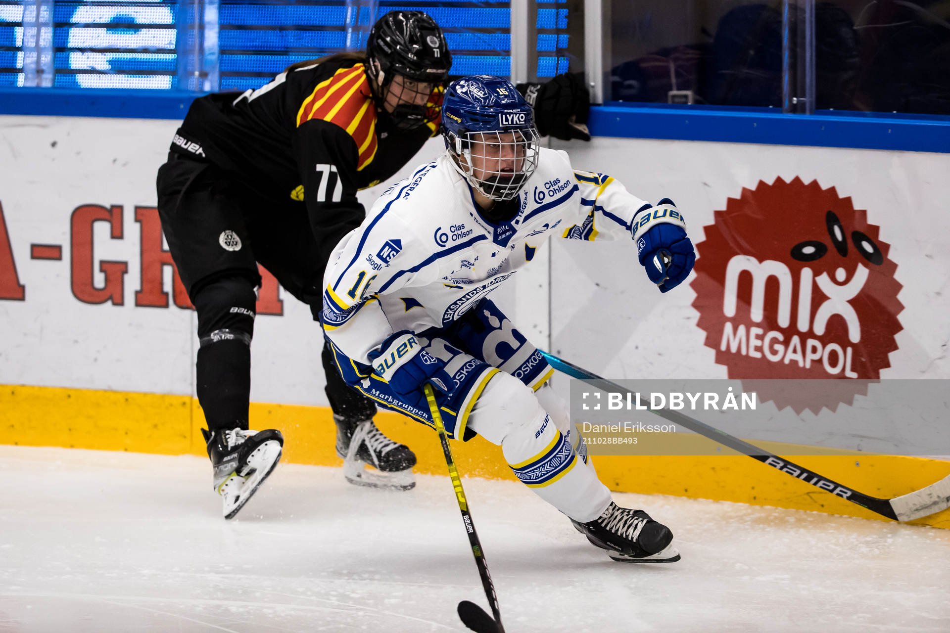 Leksands Jennifer Carlsson  oh  Brynäs Sofia Ljung