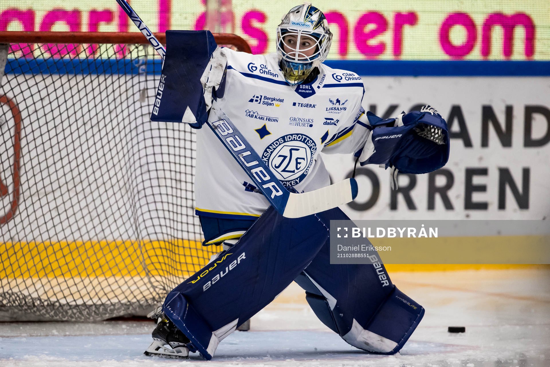 Leksands målvakt Jule Flötgen