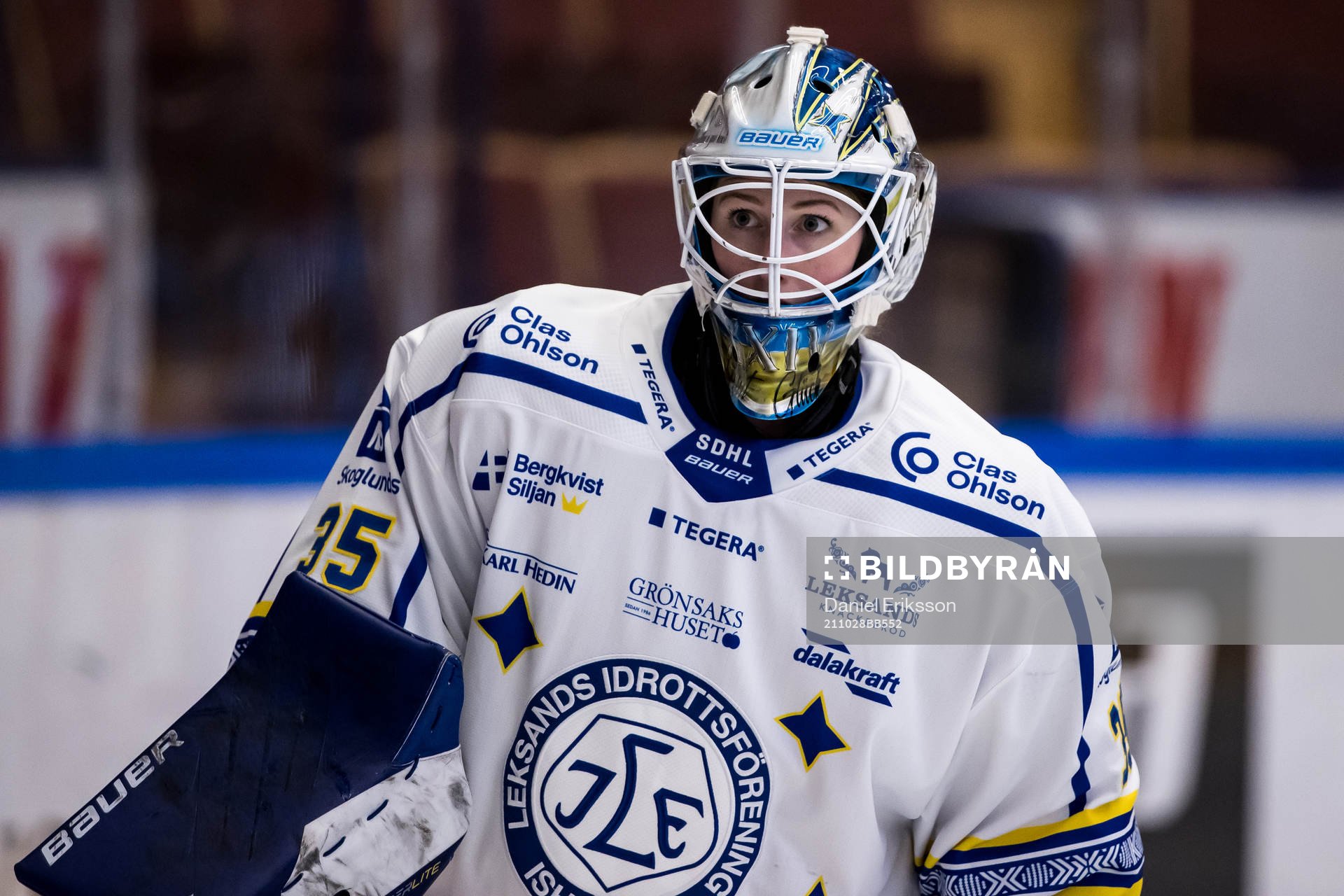 Leksands målvakt Jule Flötgen