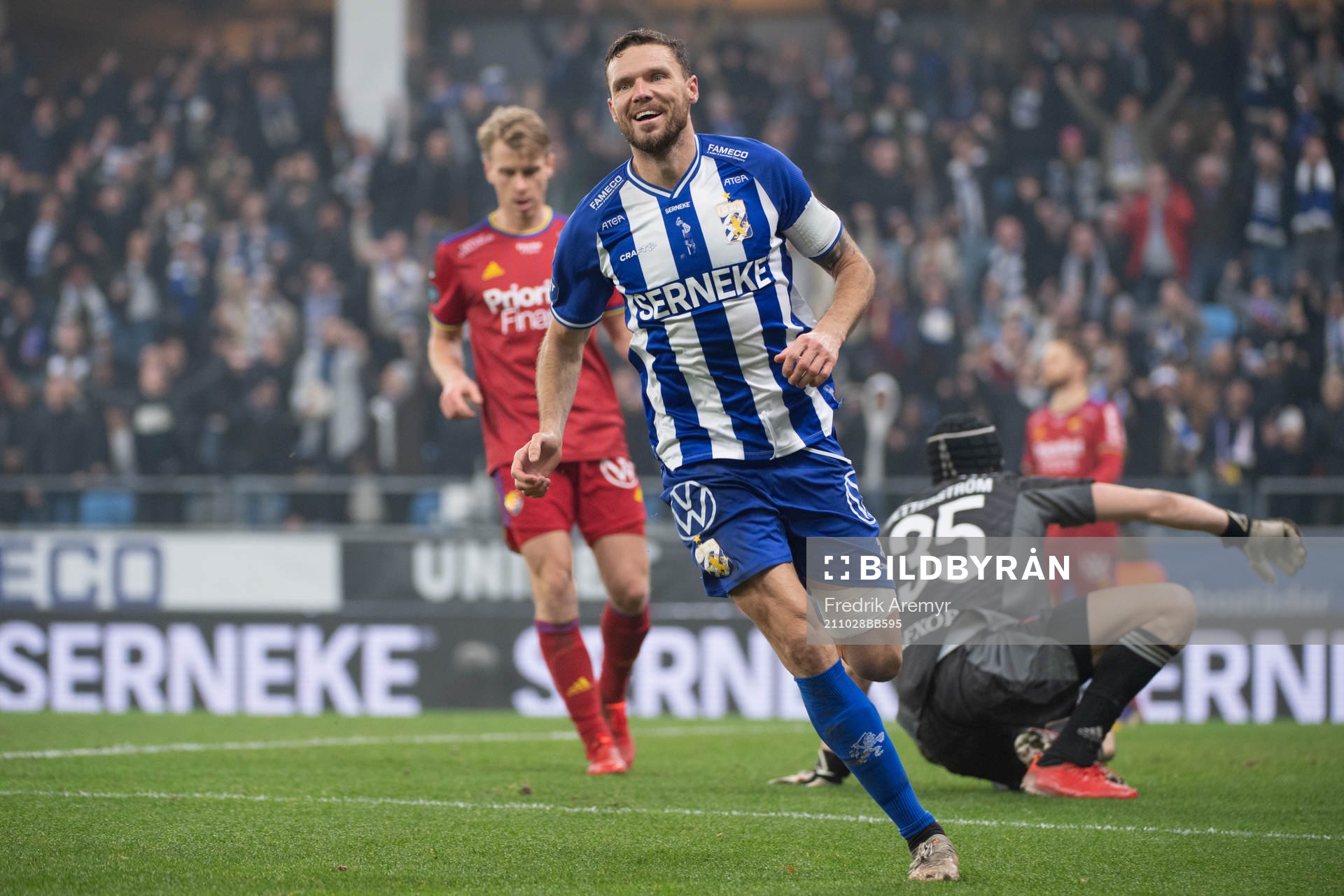 IFK Göteborgs Marcus Berg jublar