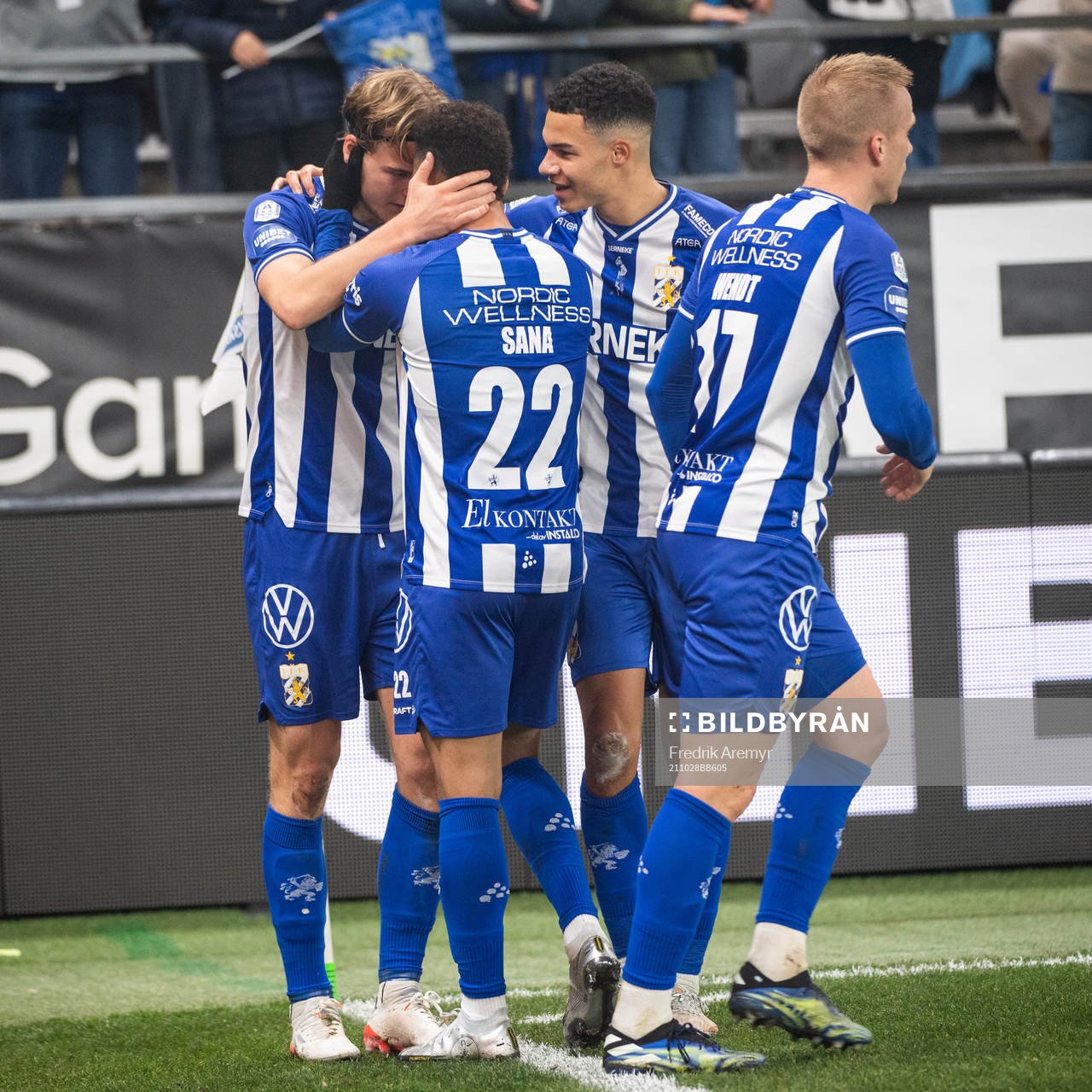 IFK Göteborgs August Erlingmark , Tobias Sana , Alexander