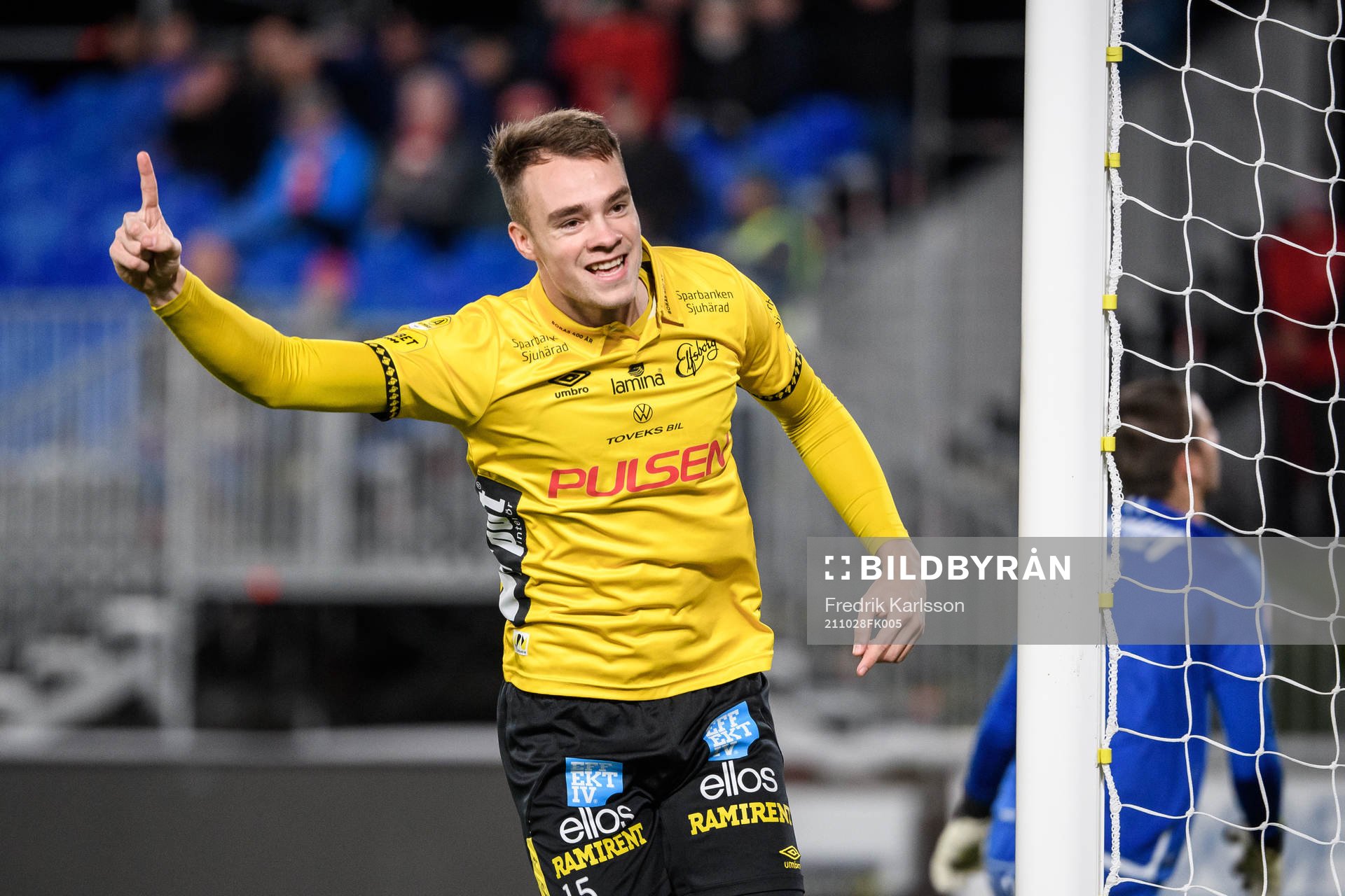 Elfsborgs Leo Väisänen jublar