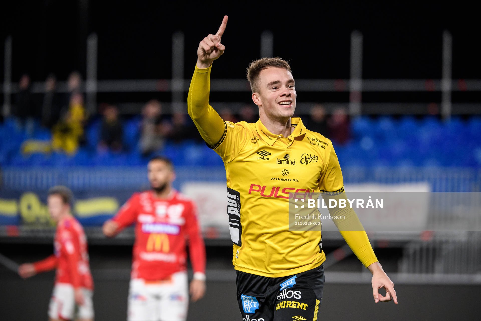 Elfsborgs Leo Väisänen jublar