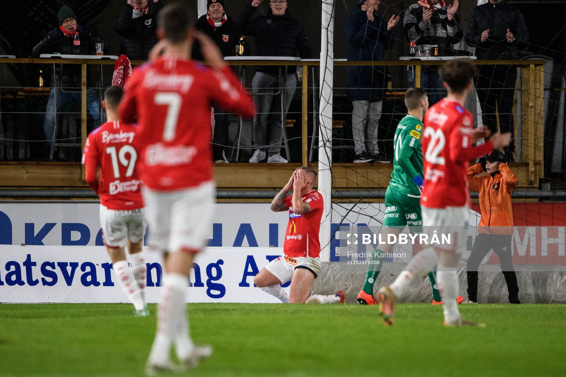 Degerfors Victor Edvardsen deppar