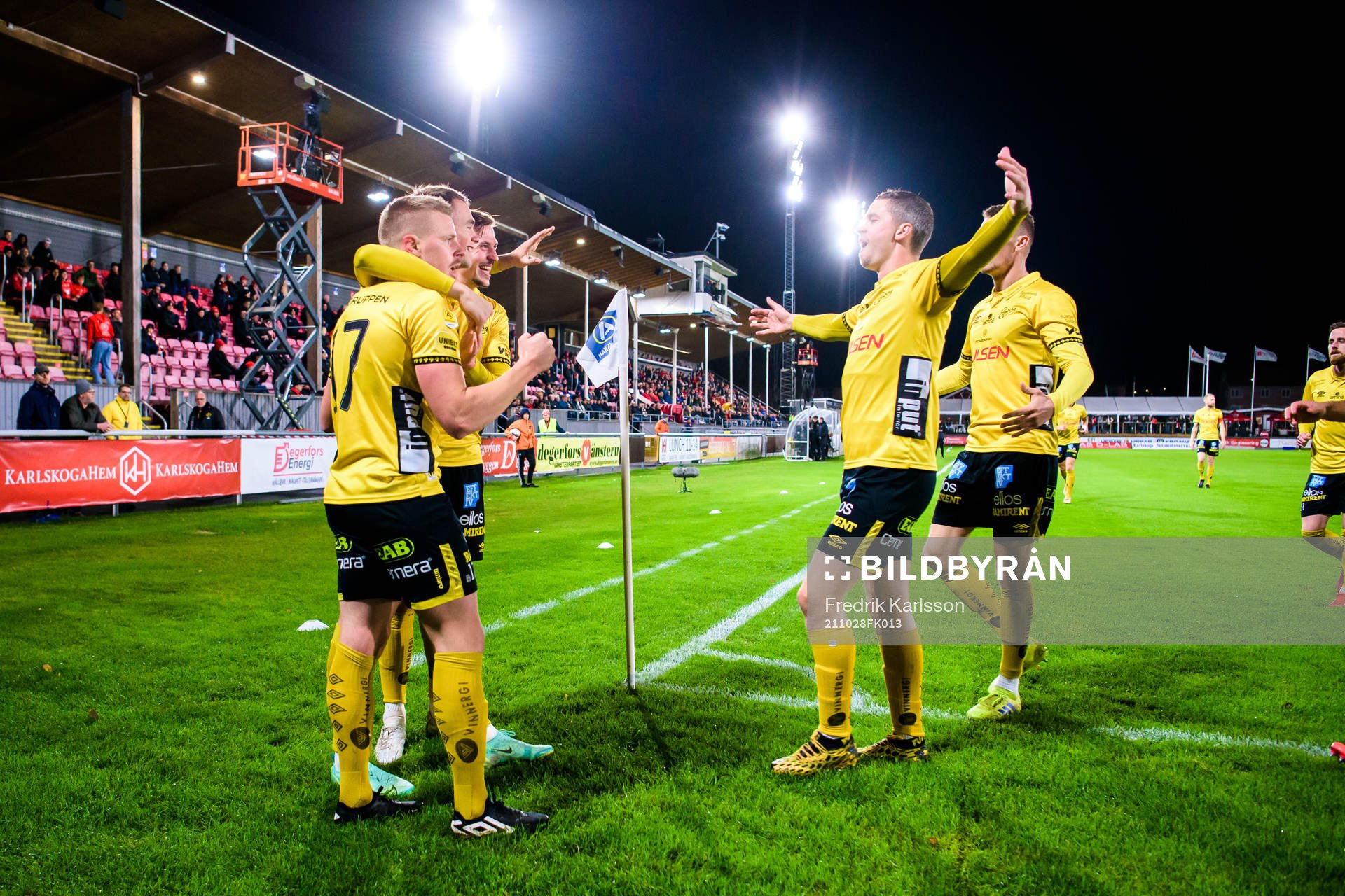 Elfsborgs Leo Väisänen jublar