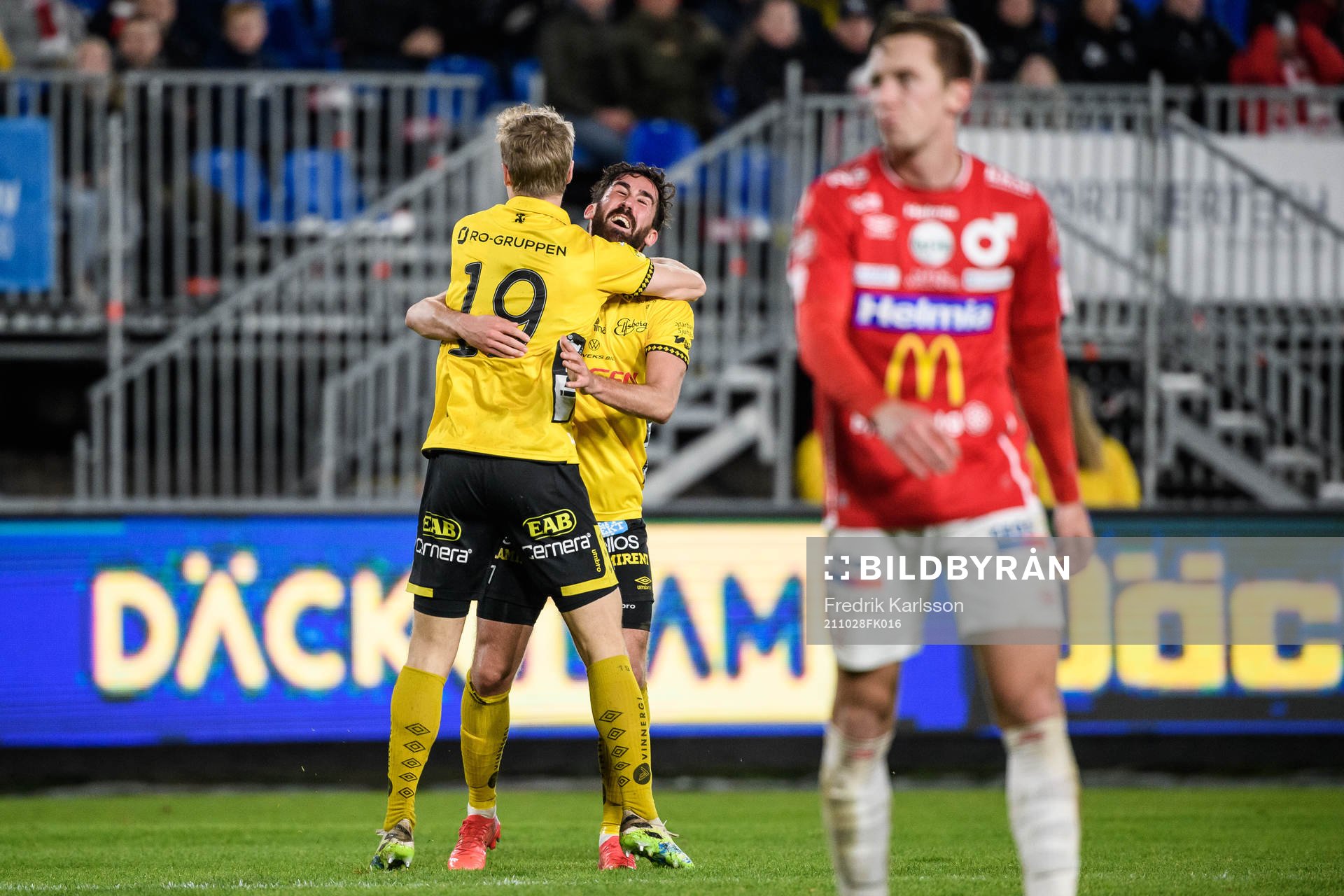 Elfsborgs Jeppe Møldrup Okkels jublar