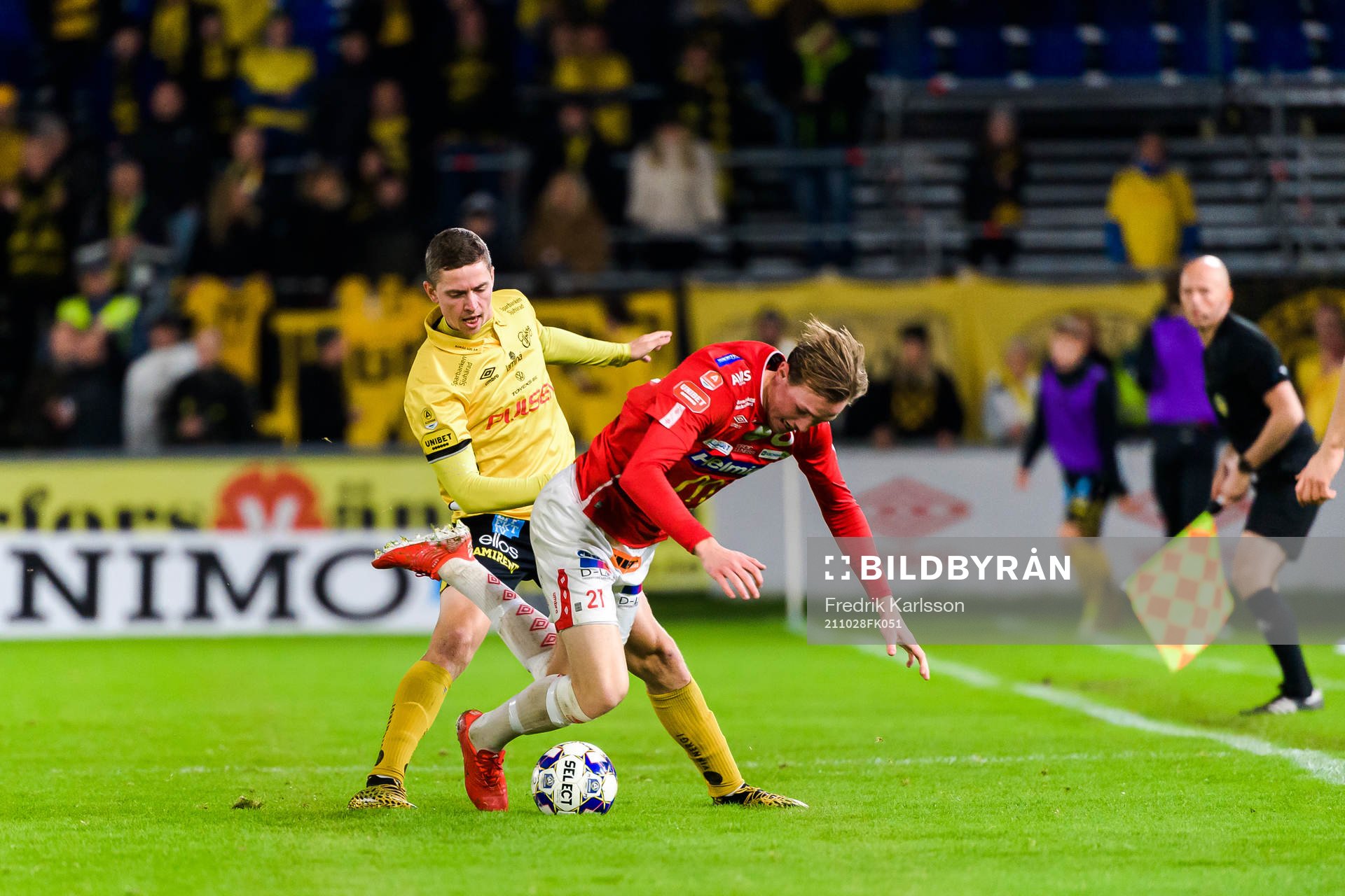 Elfsborgs André Rømer och Degerfors Adam Carlén