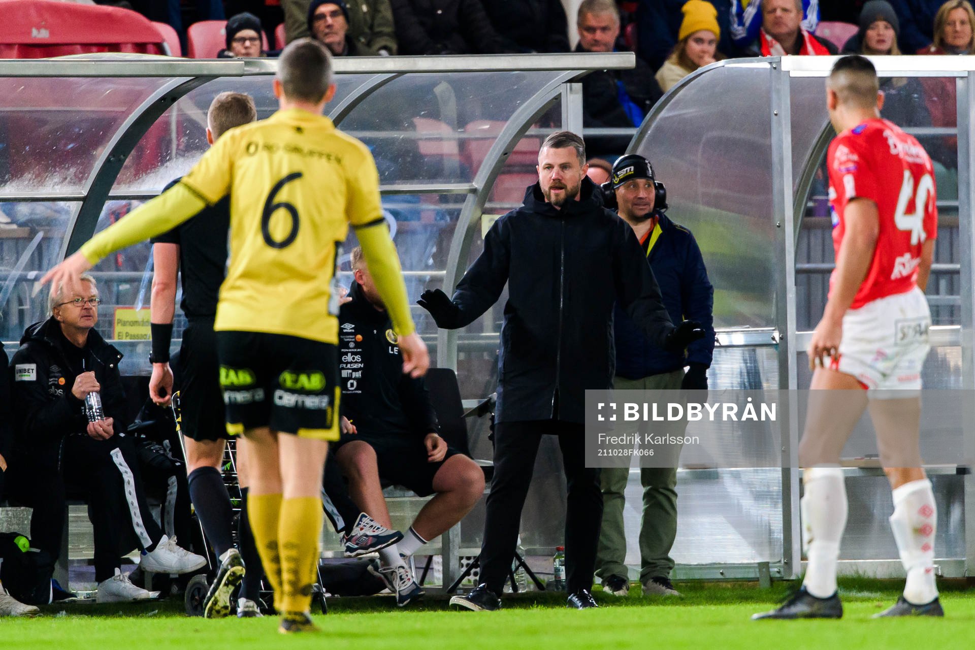 Elfsborgs manager Jimmy Thelin