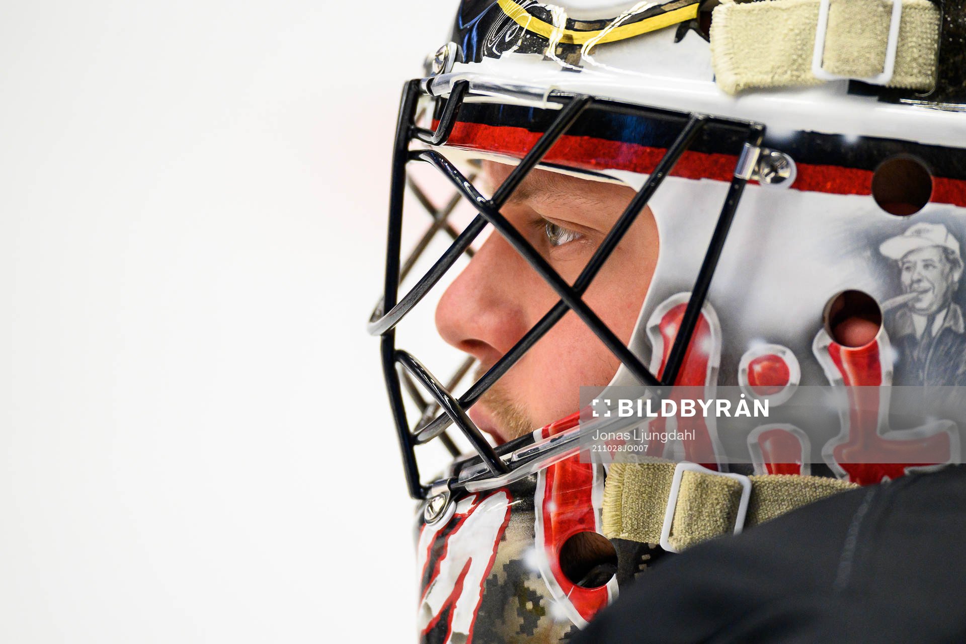 Malmö Redhawks målvakt Oscar Alsenfelt