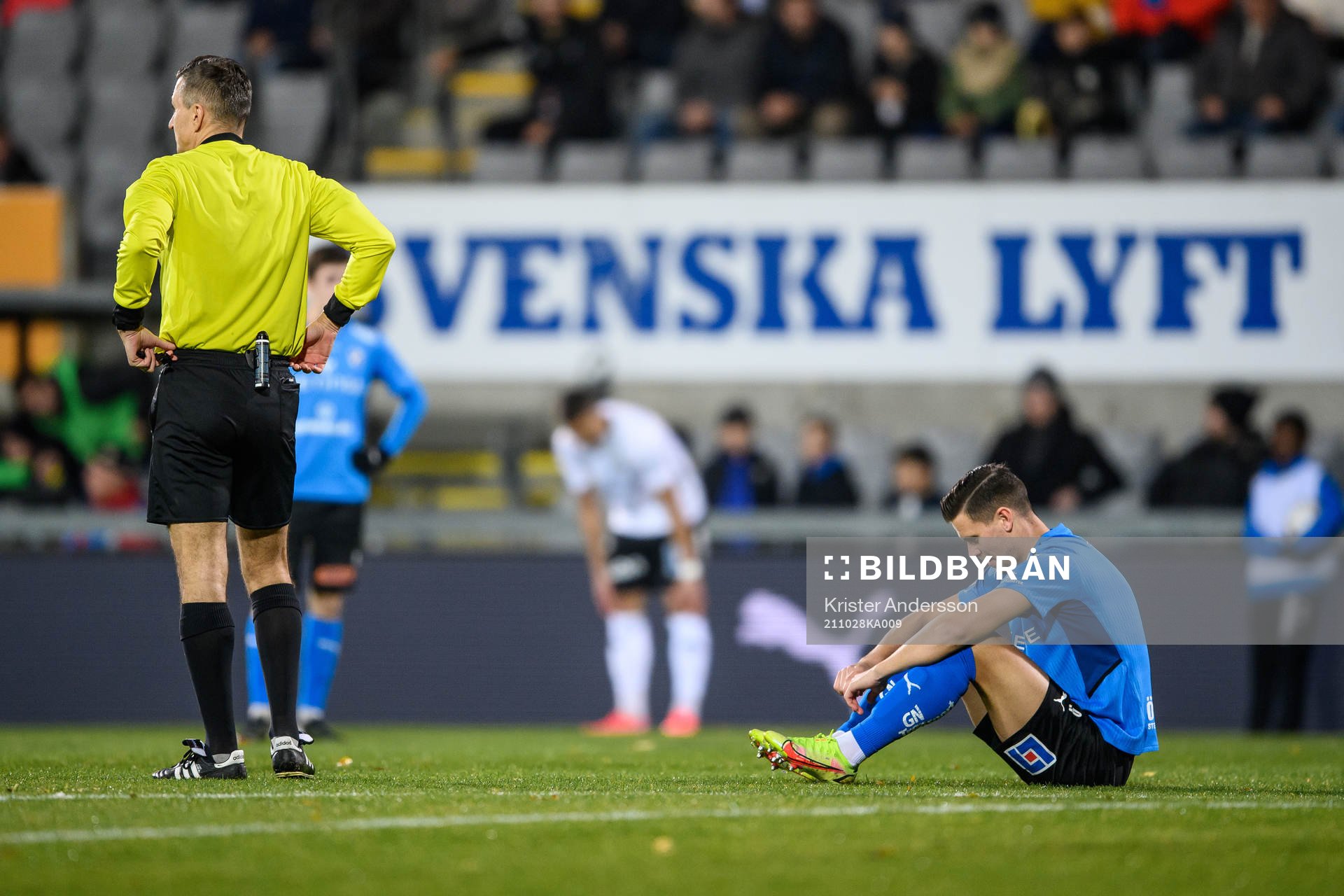 Halmstads Marcus Antonsson har ont
