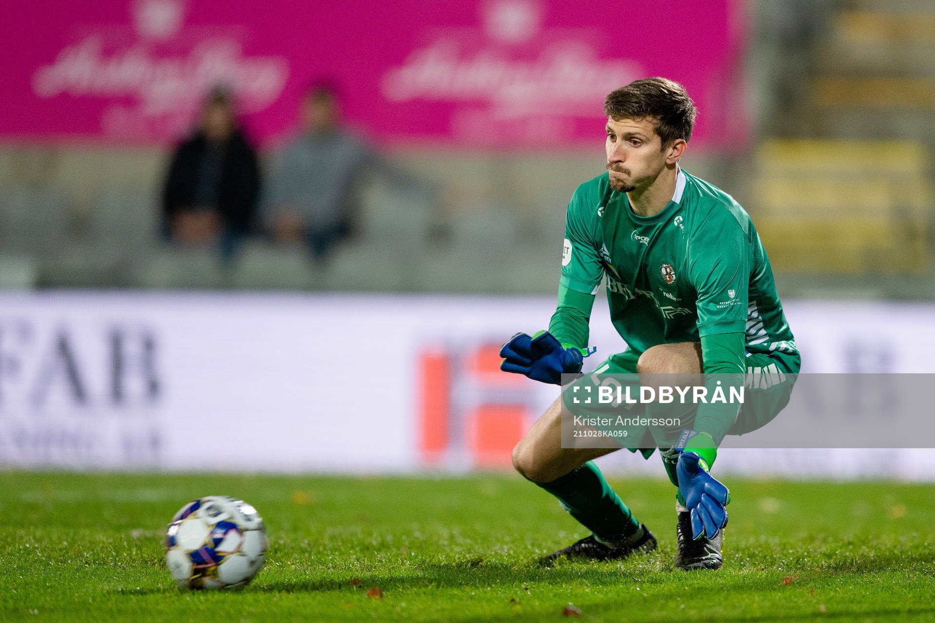 Örebros målvakt Bobby Allain