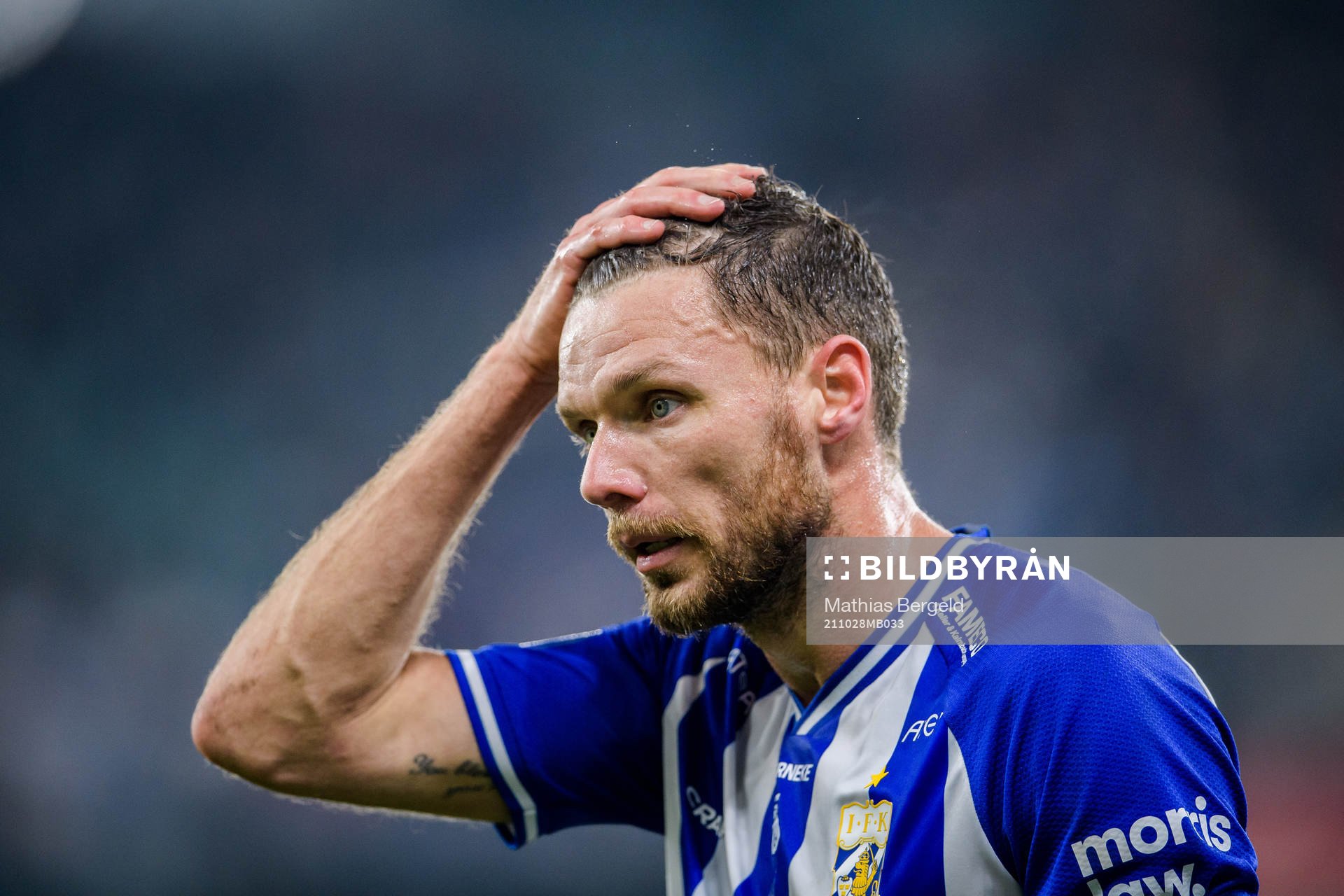 IFK Göteborgs Marcus Berg deppar