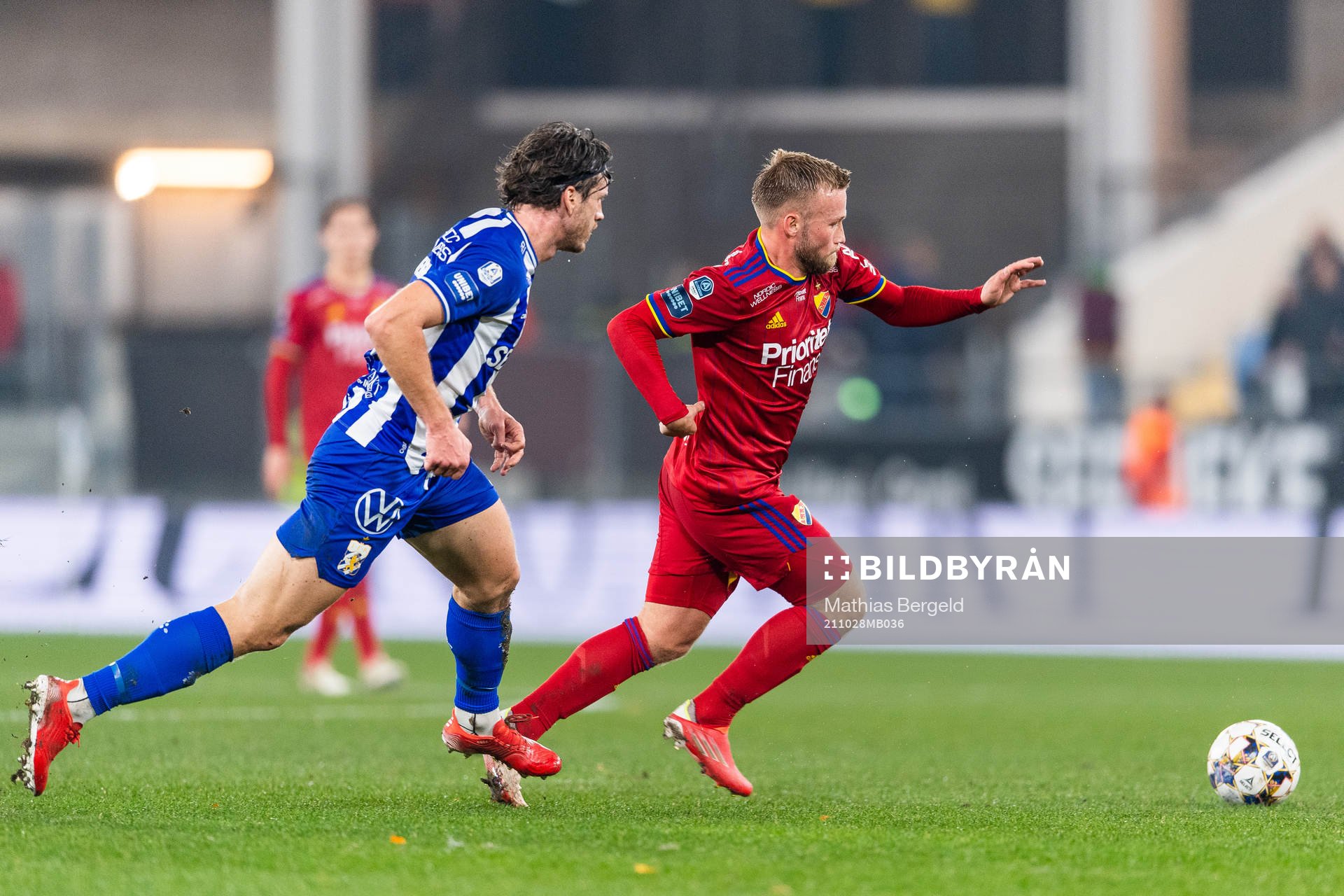 IFK Göteborgs Gustav Svensson och Djurgårdens Nicklas