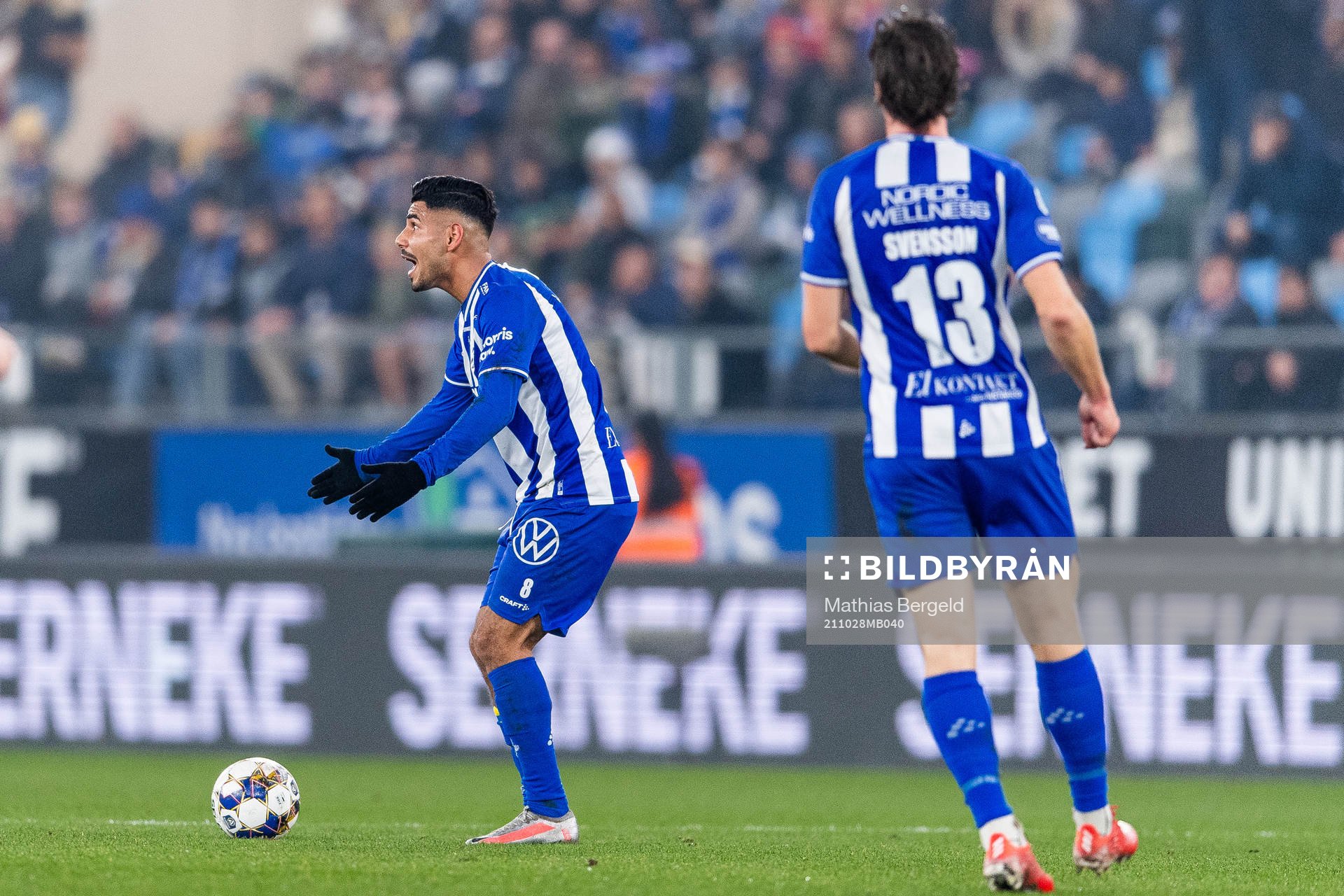 IFK Göteborgs Hosam Aiesh reagerar