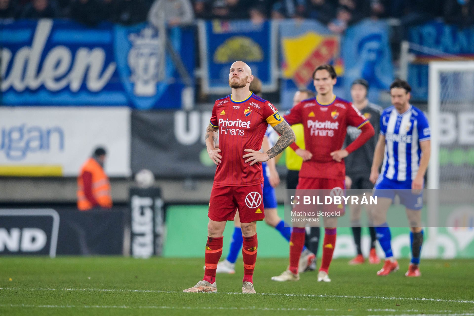 Djurgårdens Magnus Eriksson deppar