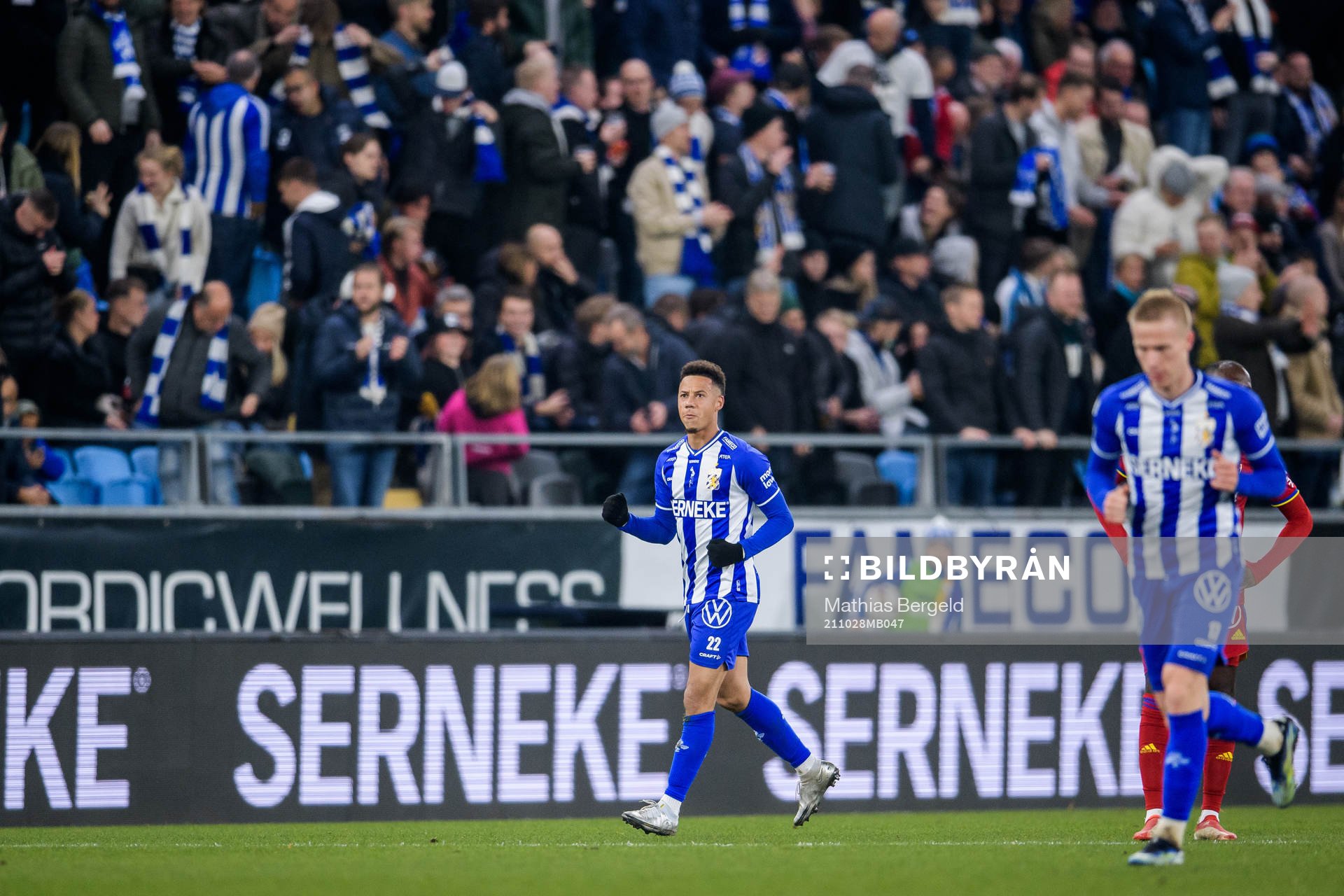 IFK Göteborgs Tobias Sana jublar