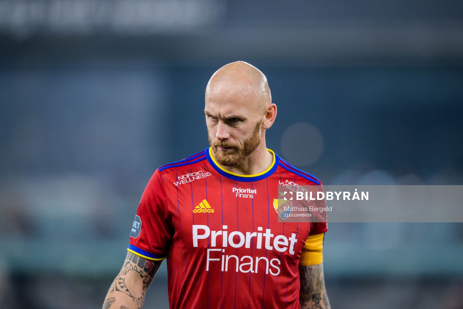 Djurgårdens Magnus Eriksson deppar
