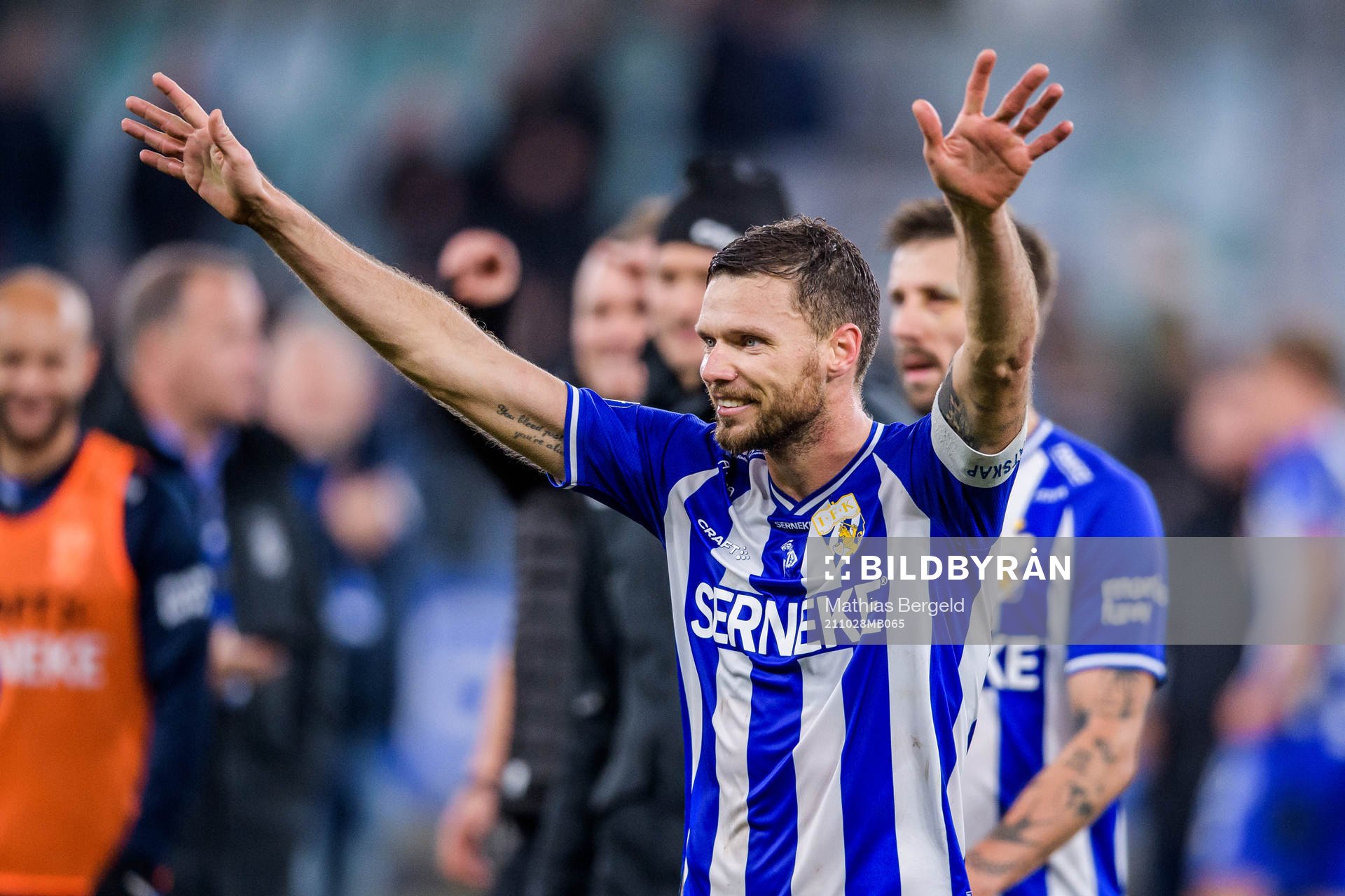 IFK Göteborgs Marcus Berg jublar