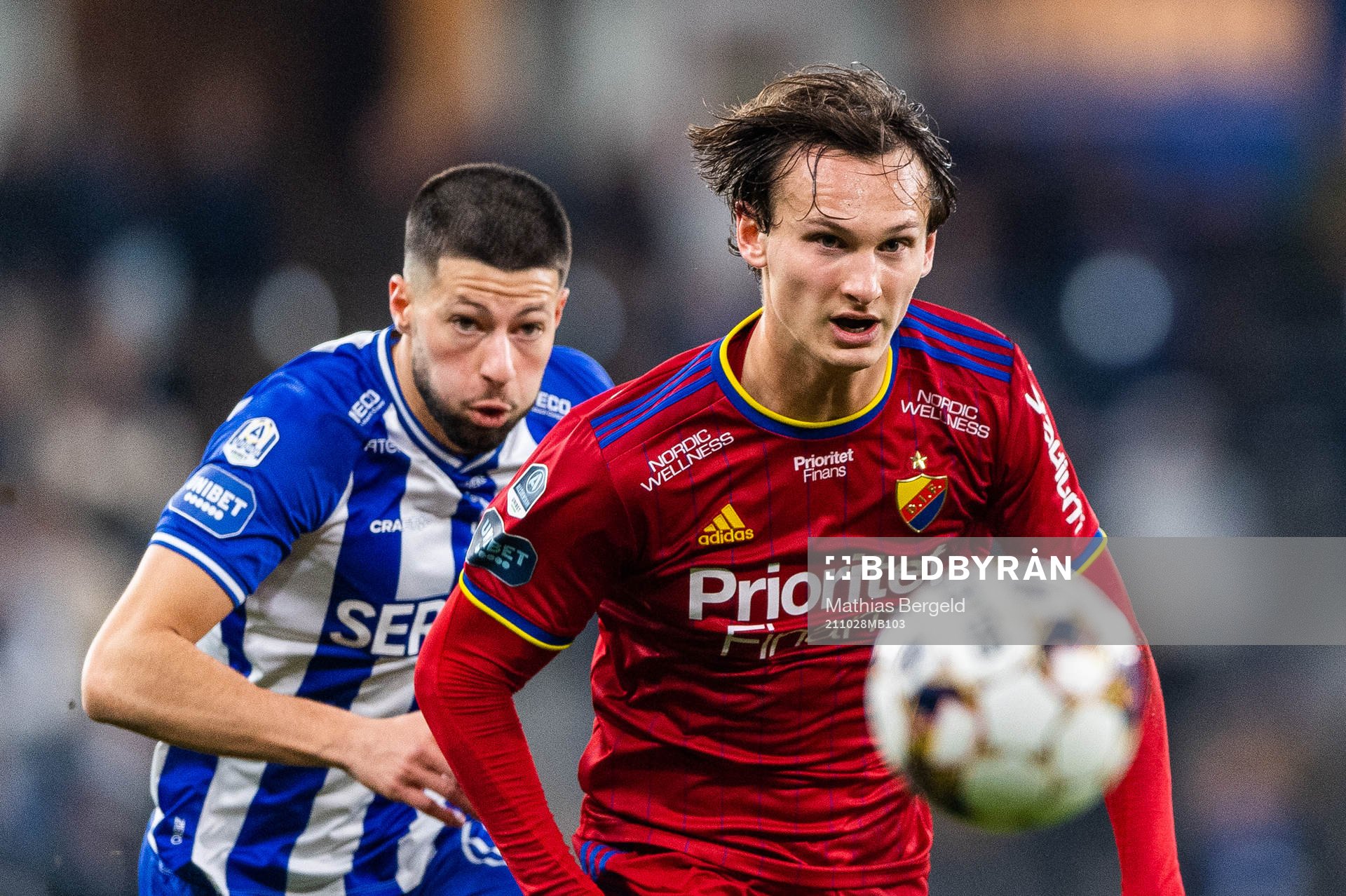 IFK Göteborgs Kevin Yakob och Djurgårdens Hjalmar Ekdal