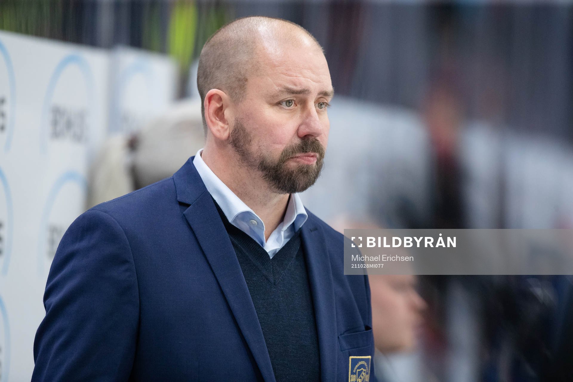Djurgårdens tränare Nichlas Falk