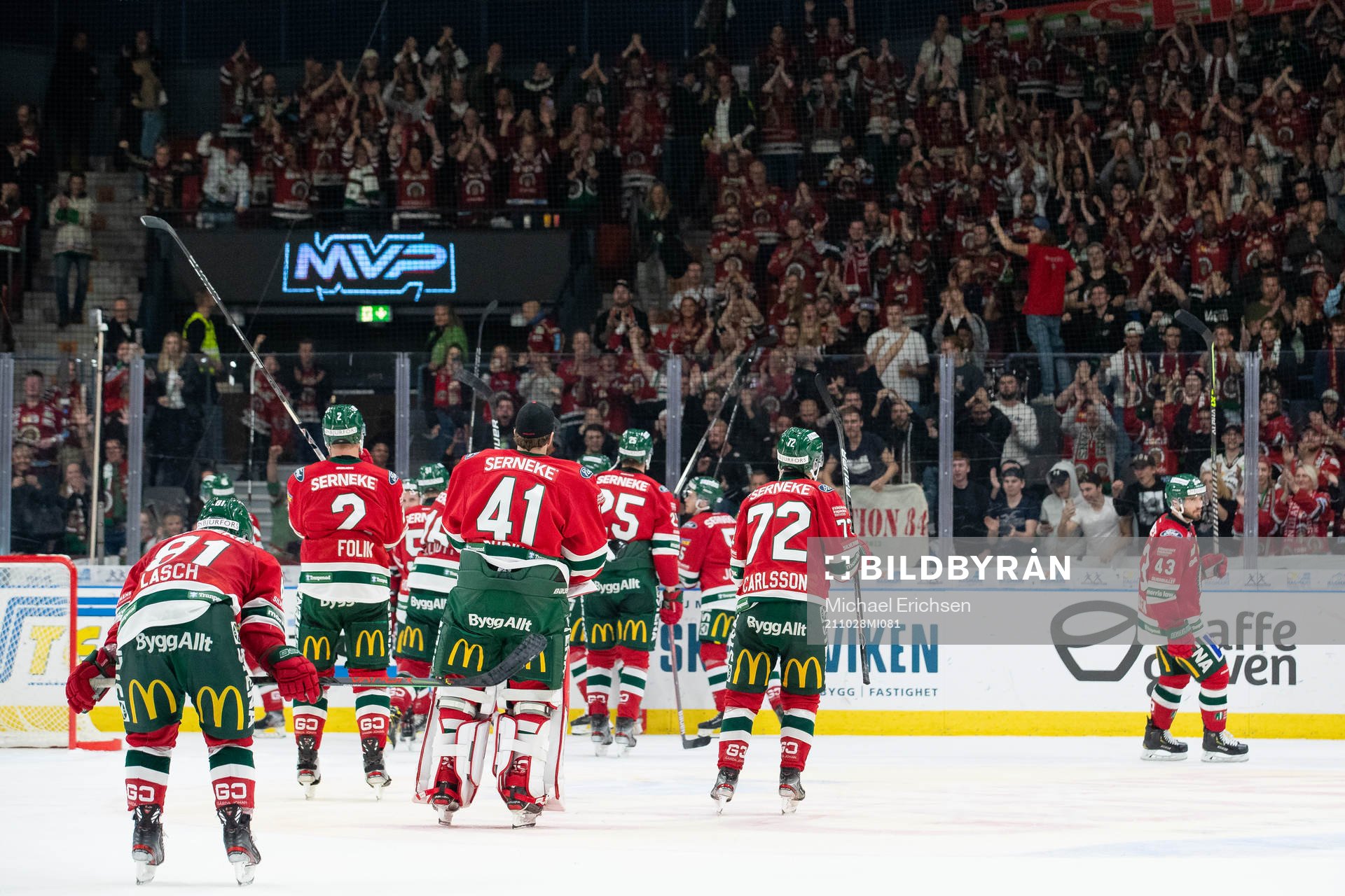 Frölunda tackar publiken
