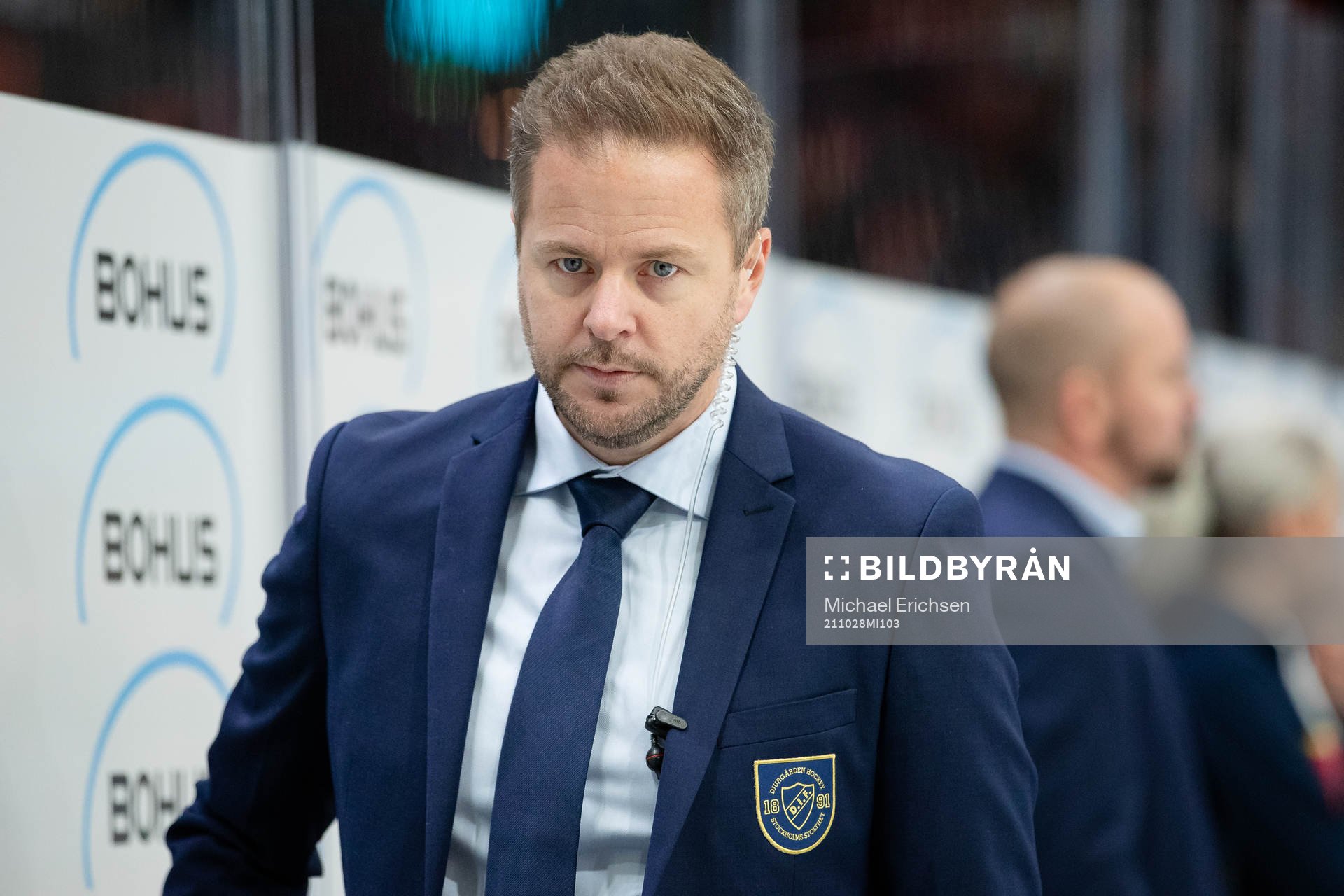 Djurgårdens assisterande tränare Mikael Aaro