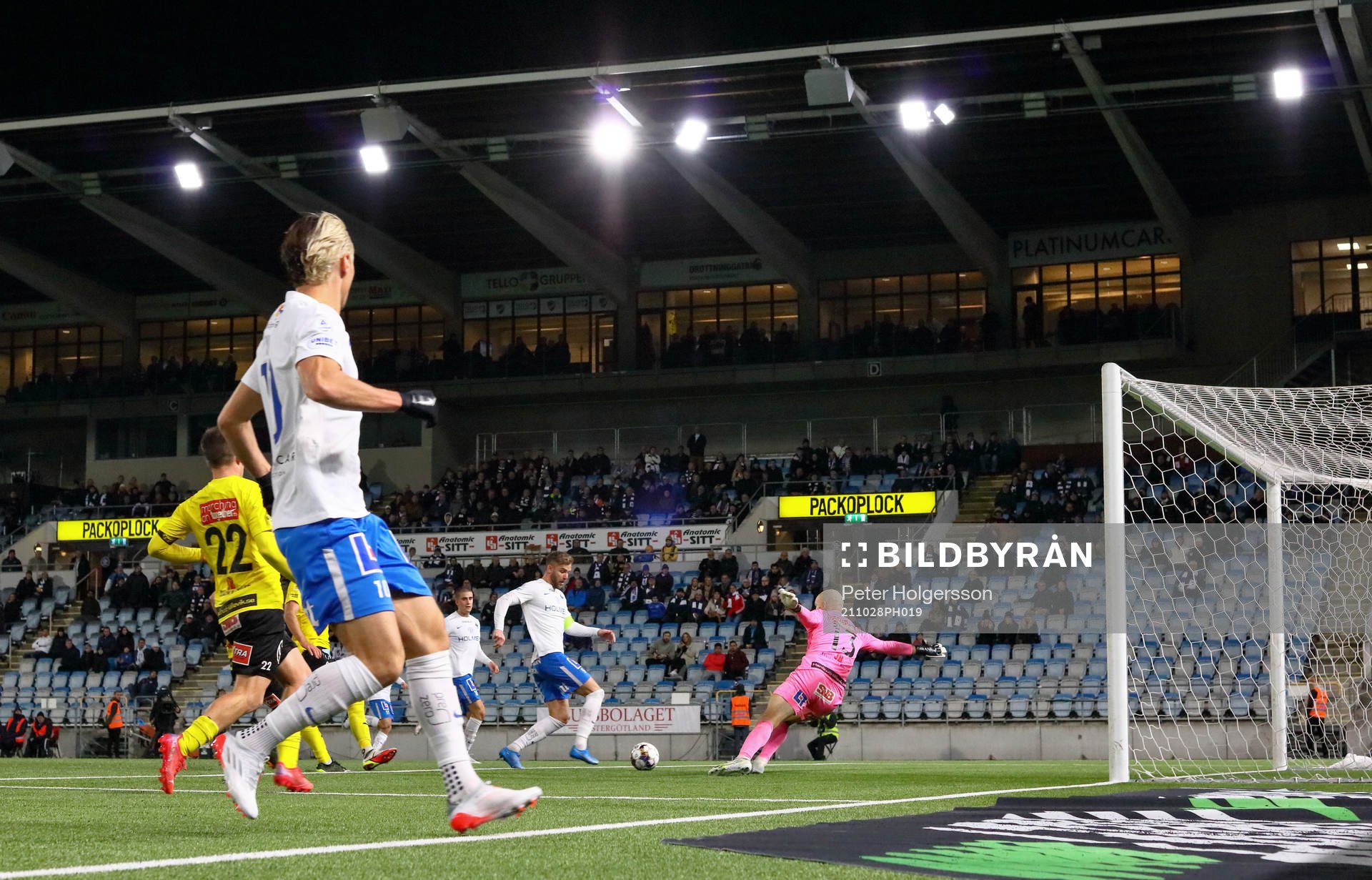 Mål 2-0 av IFK Norrköpings Christoffer Nyman förbi