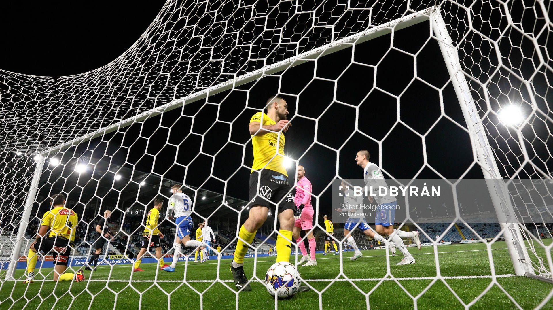 Mål 2-0 av IFK Norrköpings Christoffer Nyman förbi