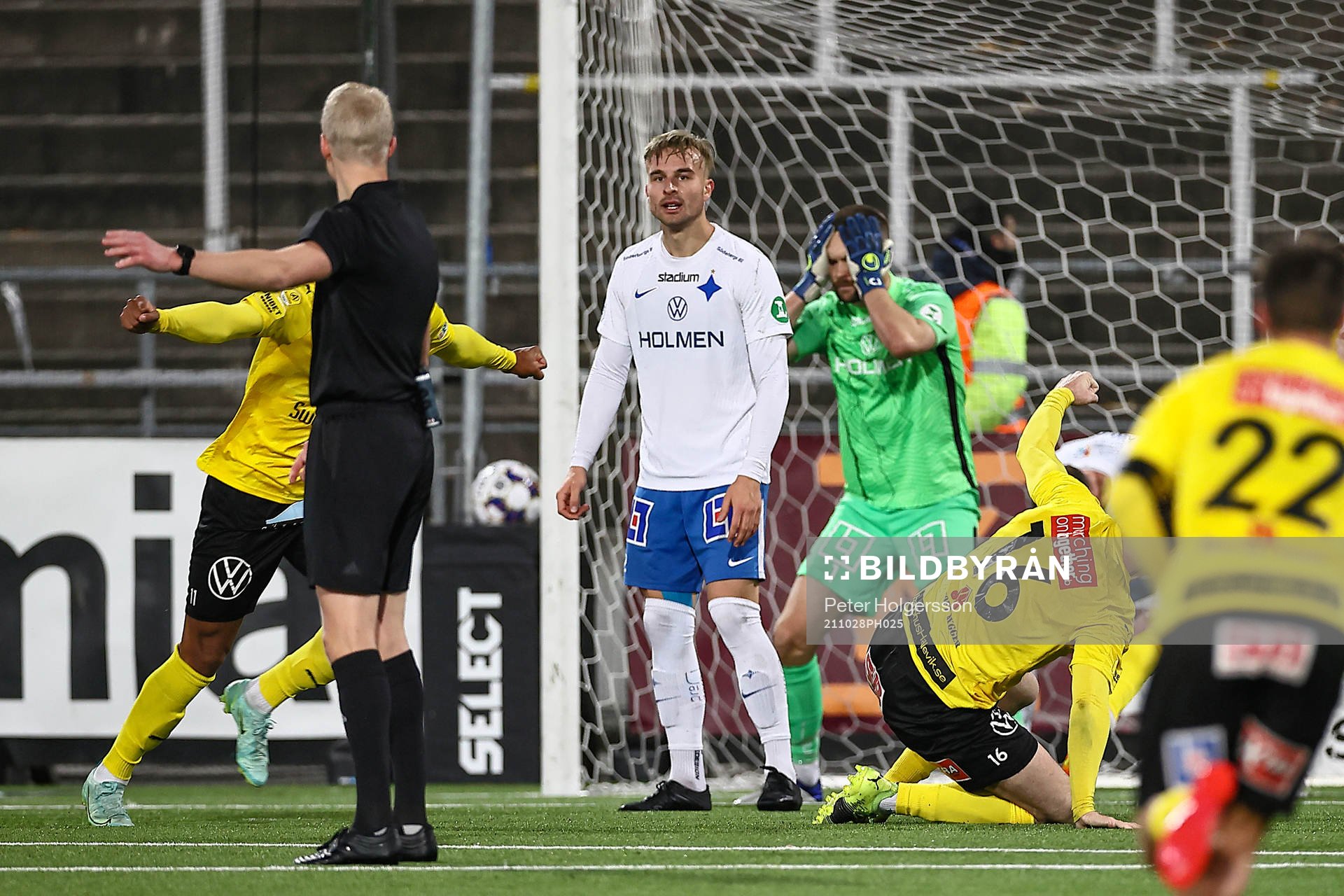 Jubel och IFK Norrköpings målvakt Oscar Jansson och